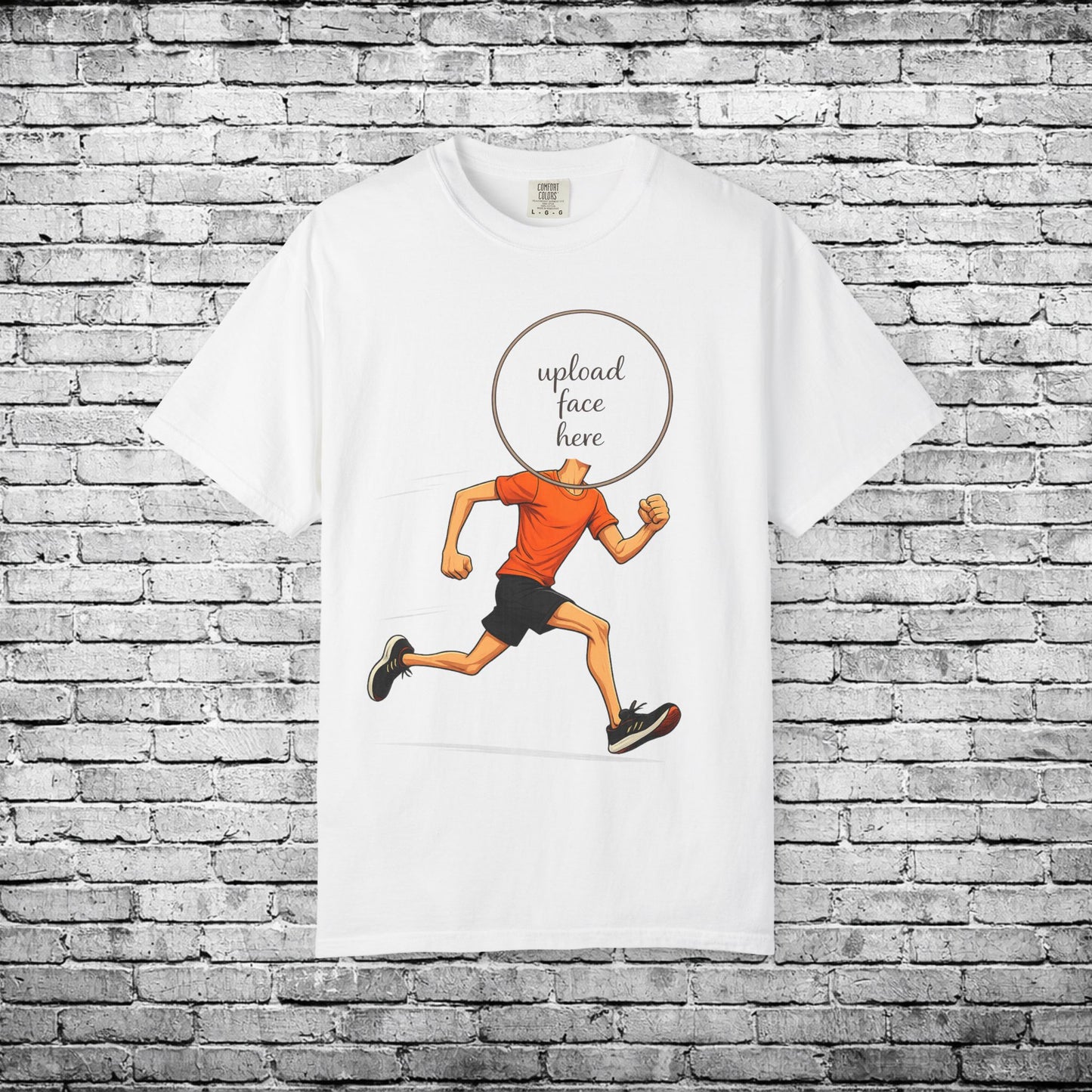 Custom Activity - Runner Caricature T - Comfort Colors Brand