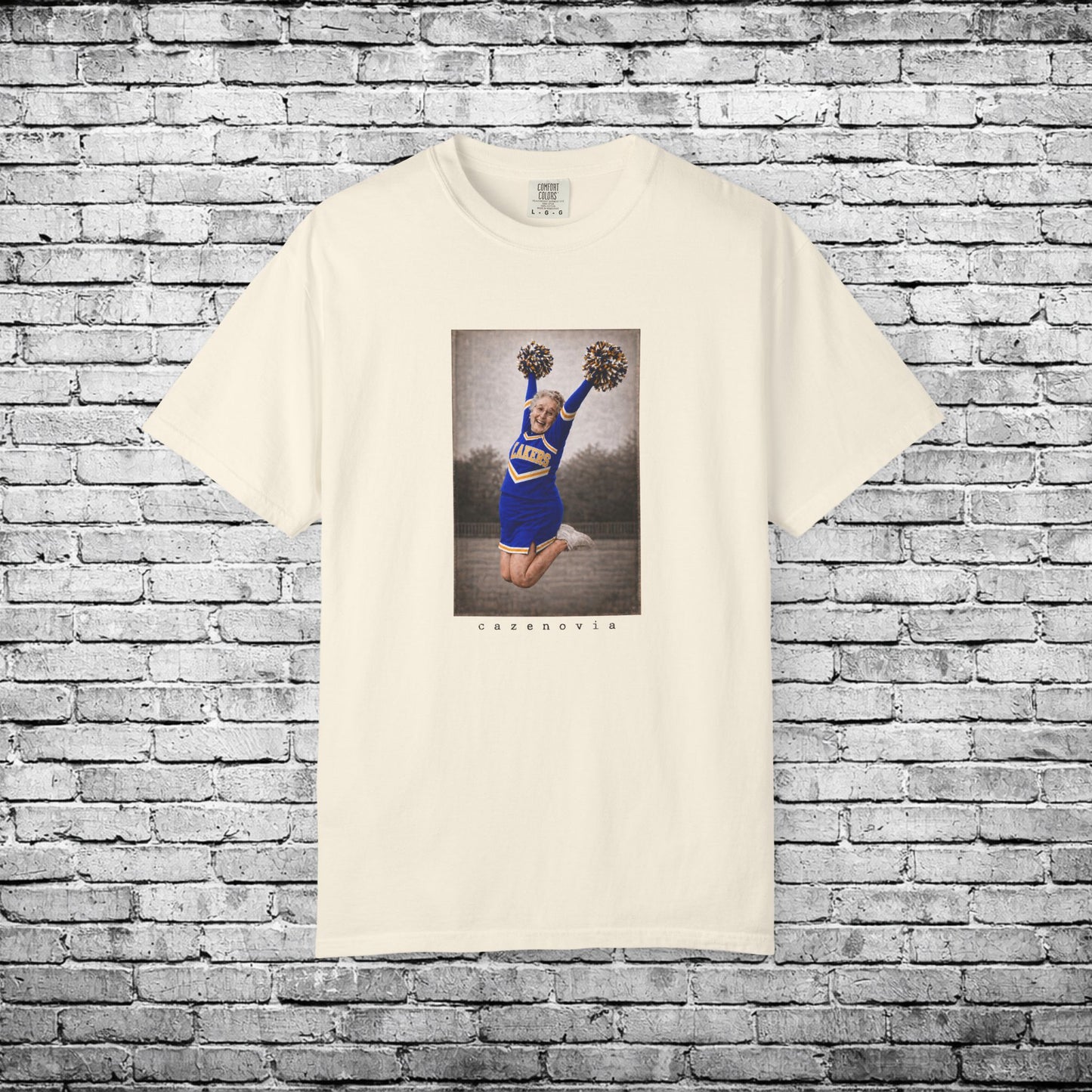 Cazenovia Cheerleader T - Comfort Colors Brand