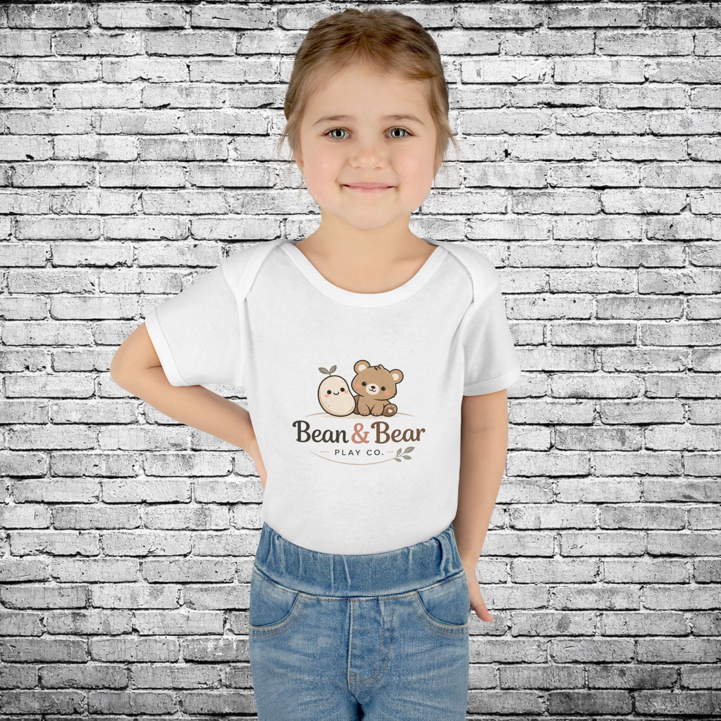 Special Order Infant Bodysuit Bean and Bear