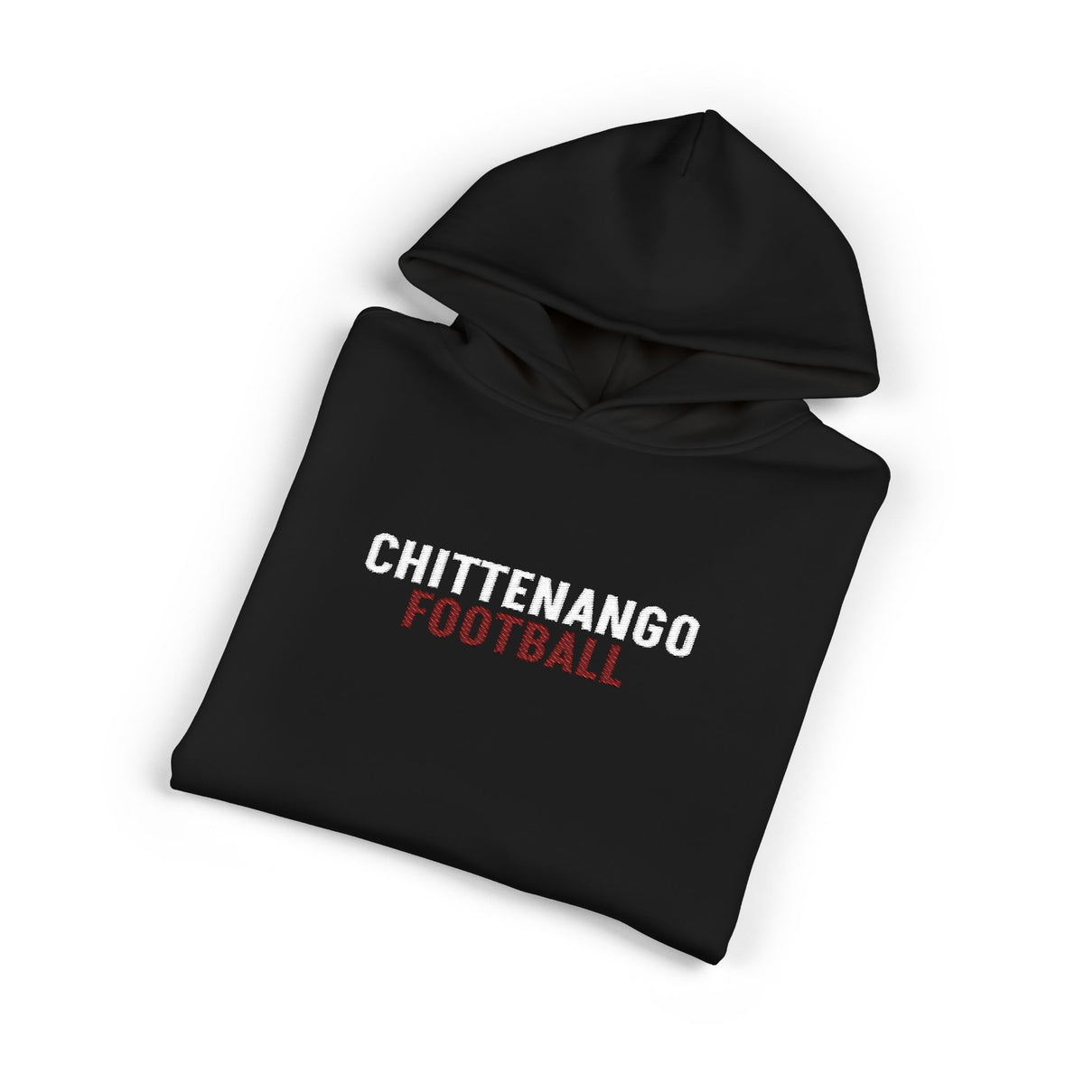 Custom Number Chittenango Football Maroon Embroidery - AS Colour