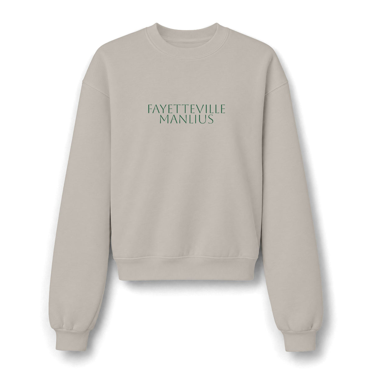 Fayetteville Manlius Women's Crewneck Sweatshirt - American Apparel