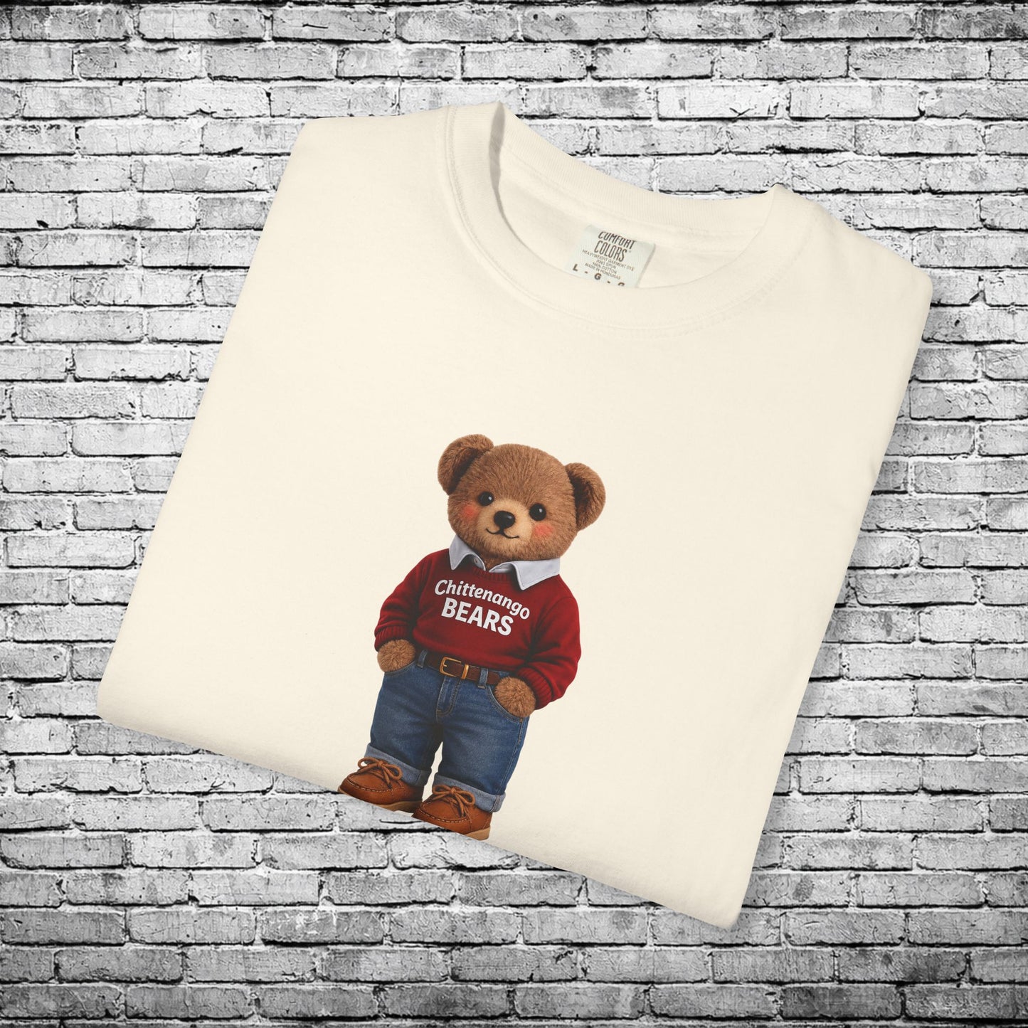 Chittenango Red Sweater Bear T - Comfort Colors Brand