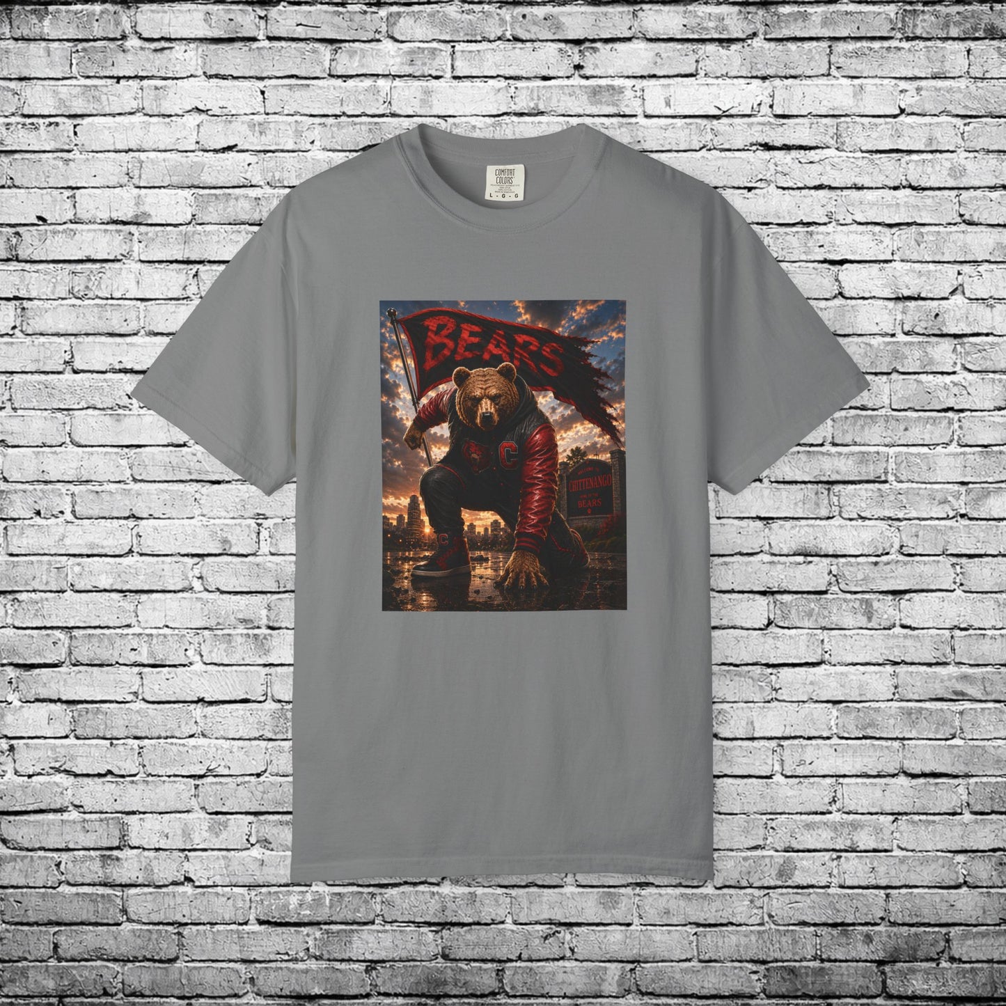 Chittenango Superhero Bear T - Comfort Colors Brand