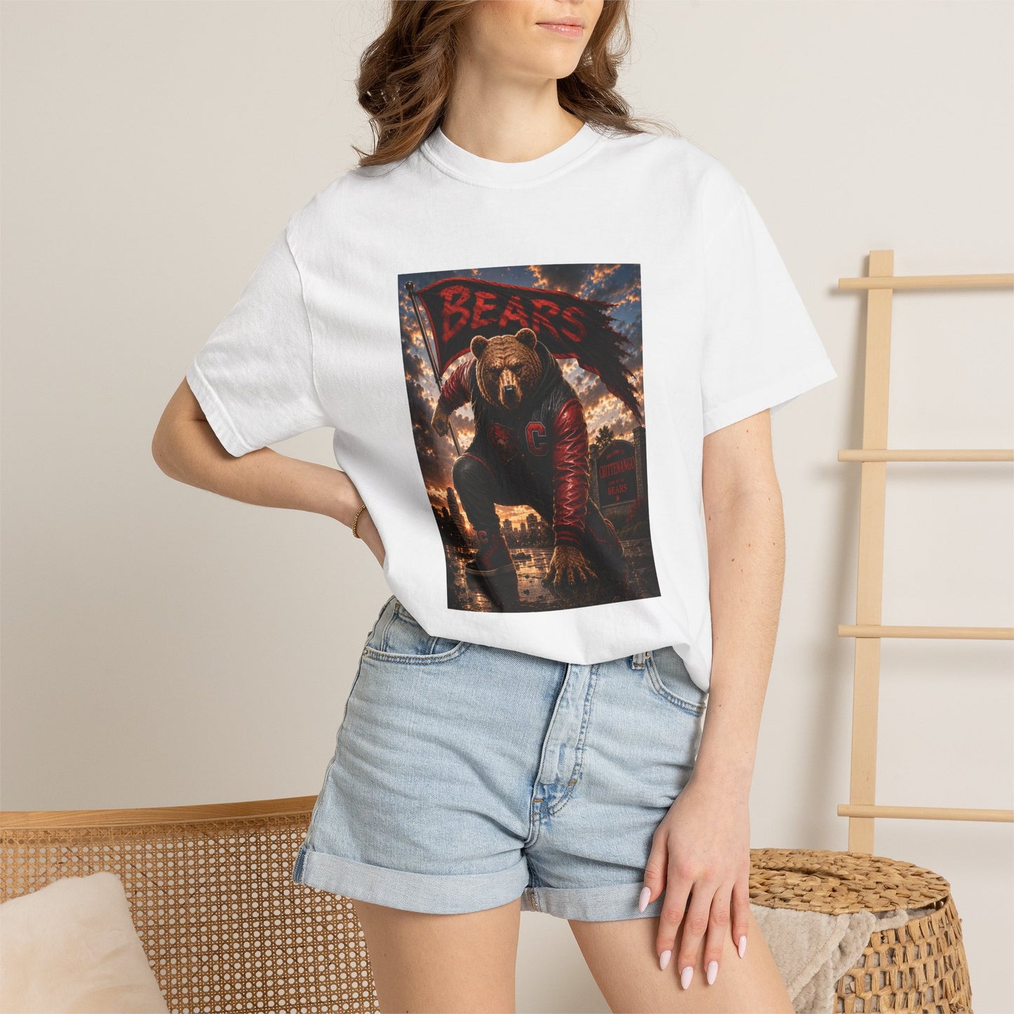 Chittenango Superhero Bear T - Comfort Colors Brand