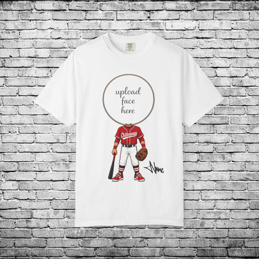 Chittenango Baseball (Medium Skin Tone) Custom Caricature T - Comfort Colors Brand