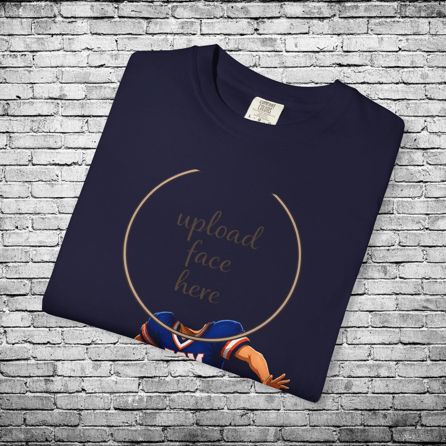 ESM Football Custom Caricature T - Comfort Colors Brand