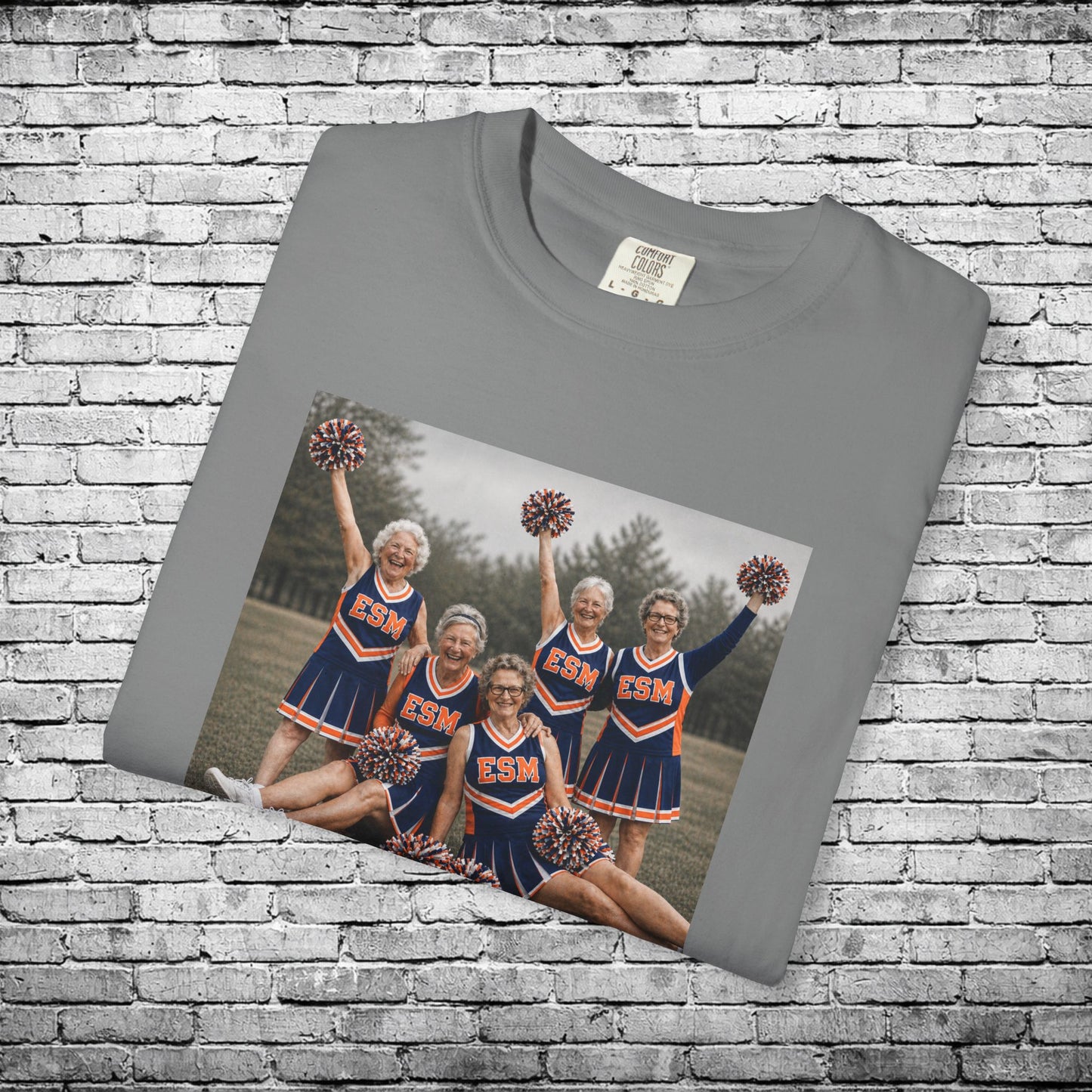 ESM Cheer Squad T - Comfort Colors Brand