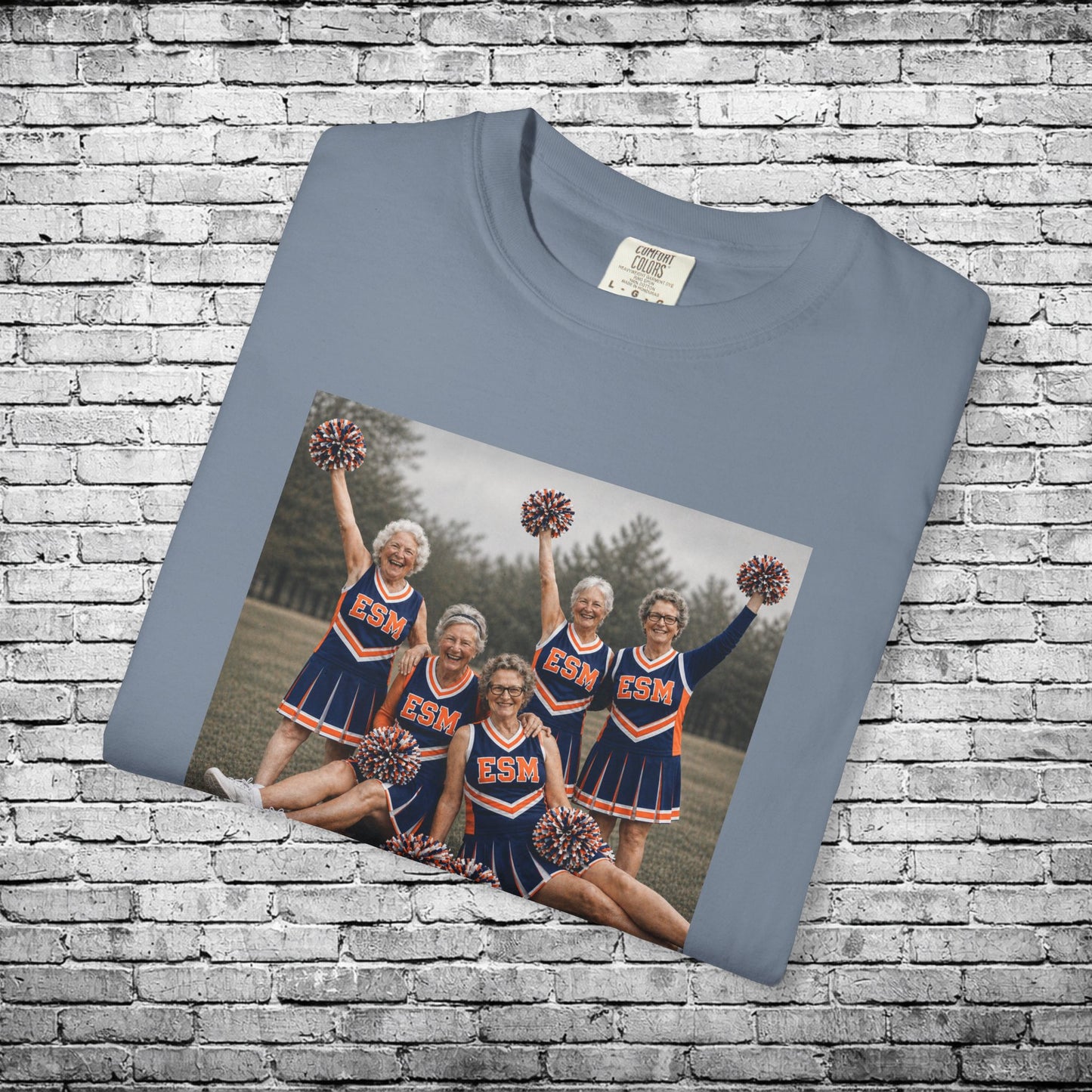 ESM Cheer Squad T - Comfort Colors Brand