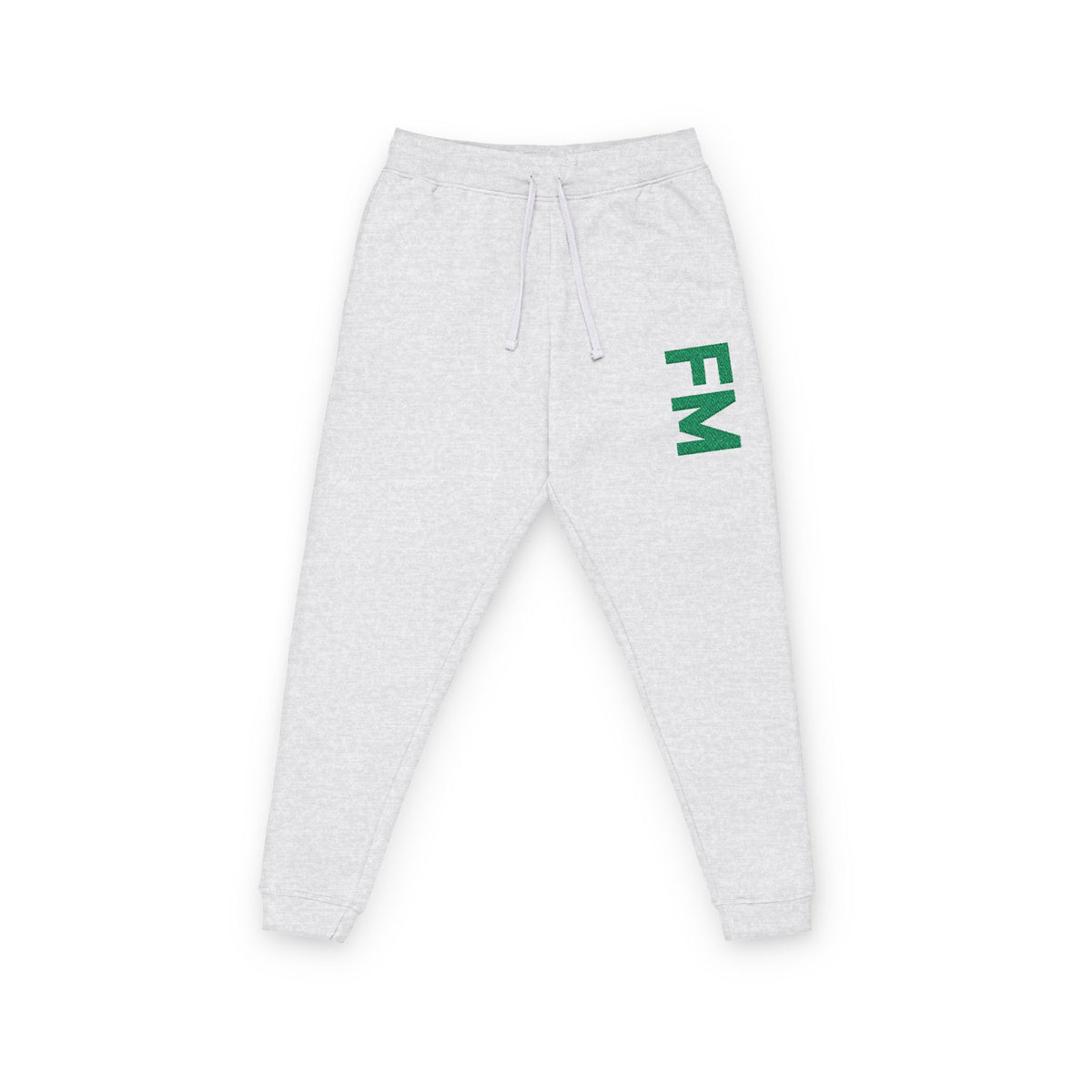 FM Green Embroidered Joggers