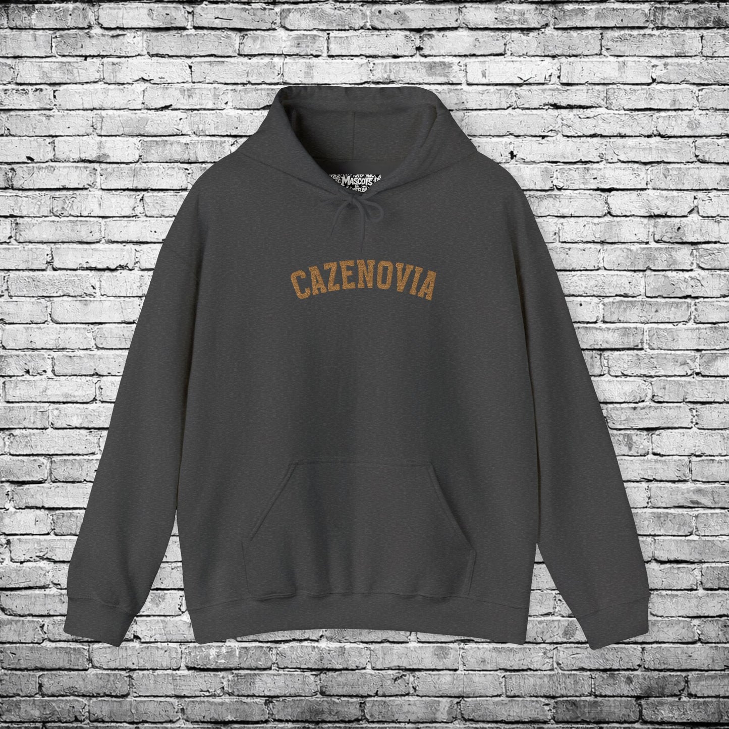 Cazenovia Gold Embroidered Hoodie