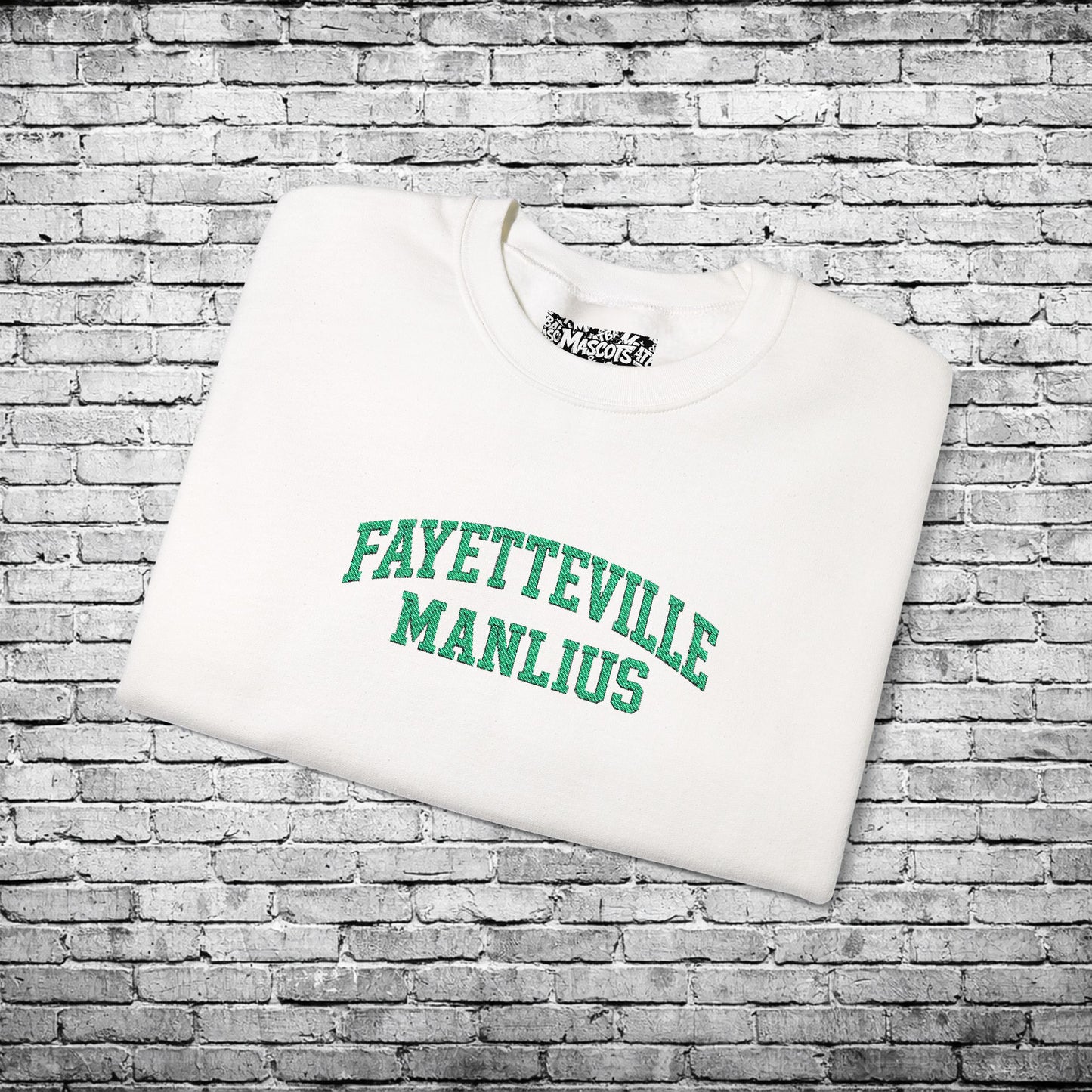 Fayetteville Manlius Green Embroidered Sweatshirt