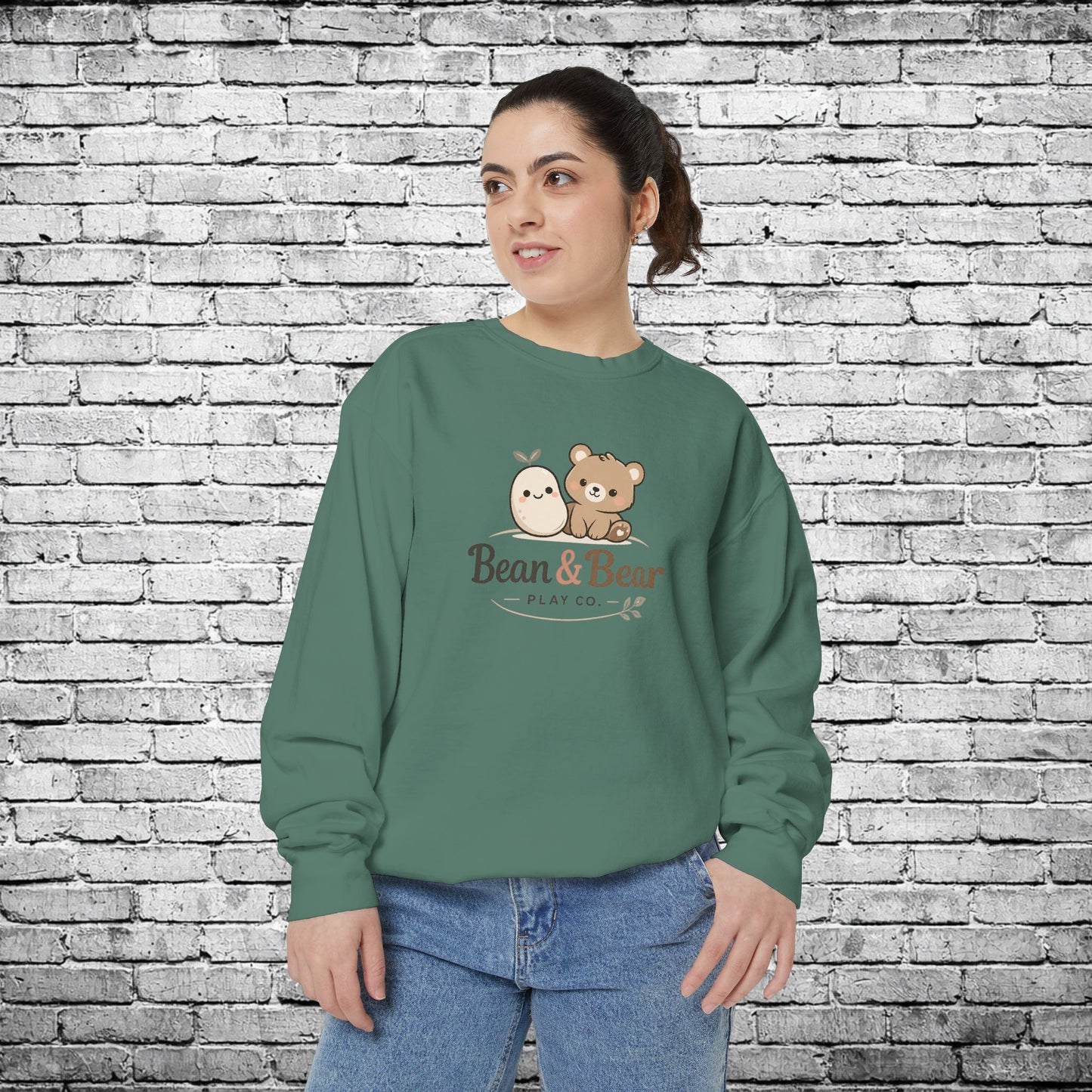Special Order Bean and Bear Sweatshirt Comfort Colors