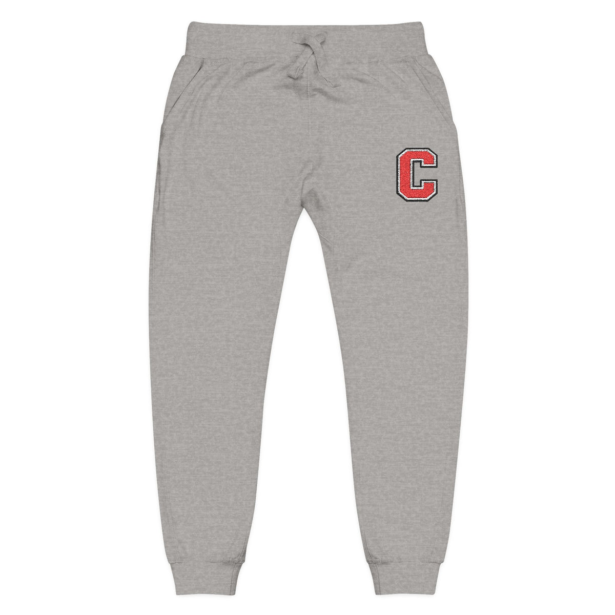 Chittenango Embroidered Letter C Fleece Sweatpants - Cotton Heritage