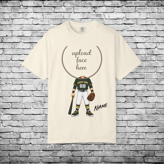 Sports Zone Custom Caricature T - Comfort Colors Brand