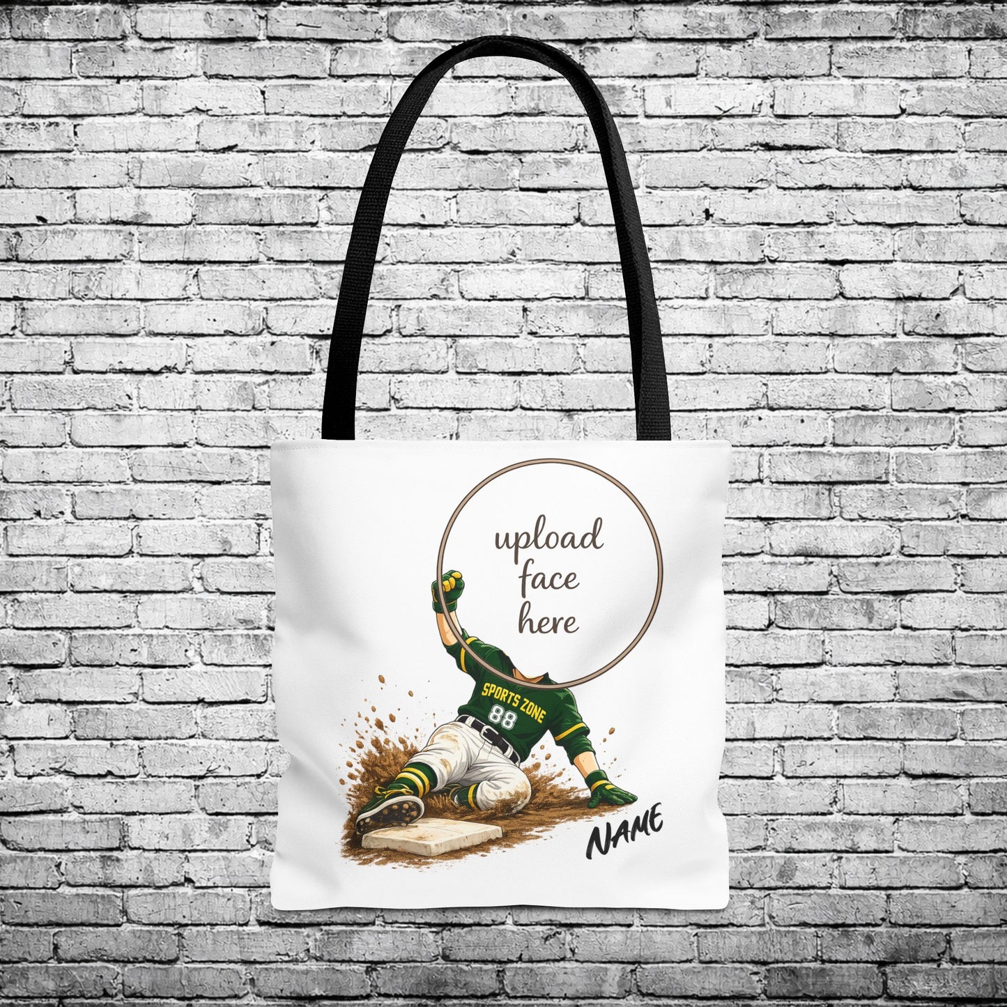 Sports Zone Custom Caricature Tote Bag