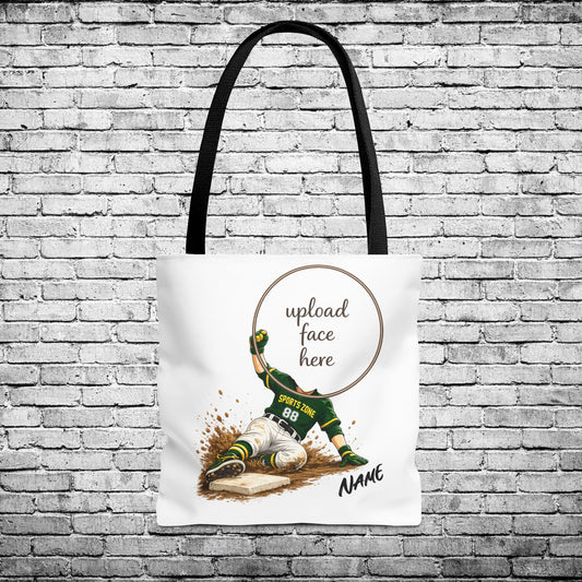 Sports Zone Custom Caricature Tote Bag