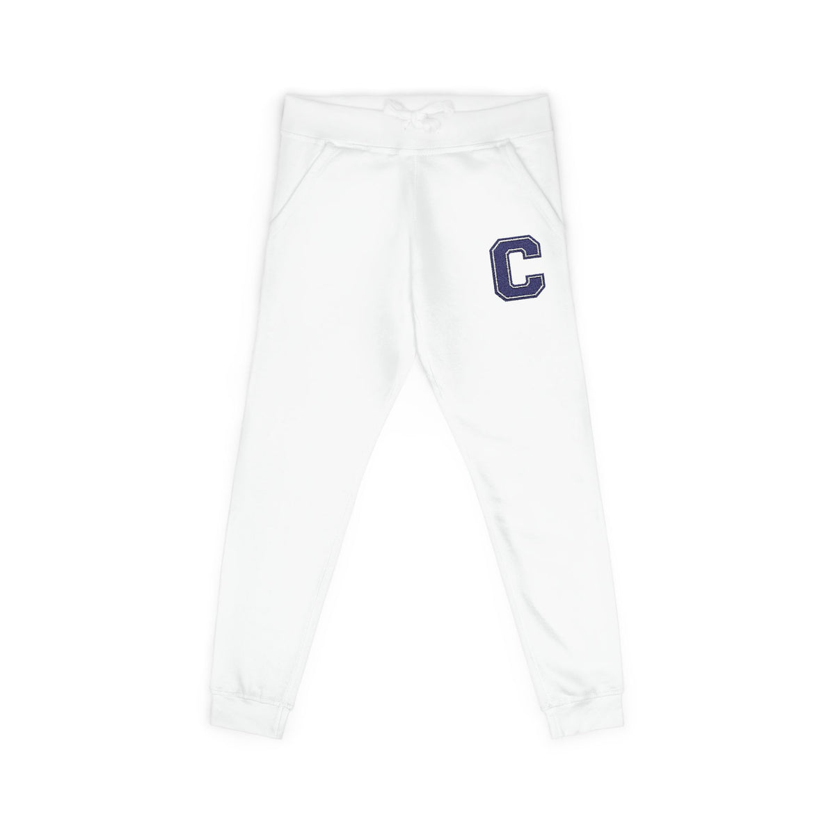 Cazenovia Embroidered Letter C Fleece Sweatpants - Cotton Heritage