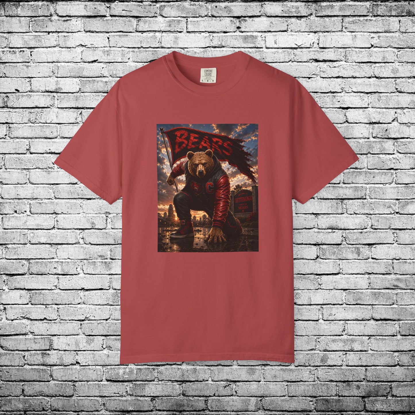 Chittenango Superhero Bear T - Comfort Colors Brand