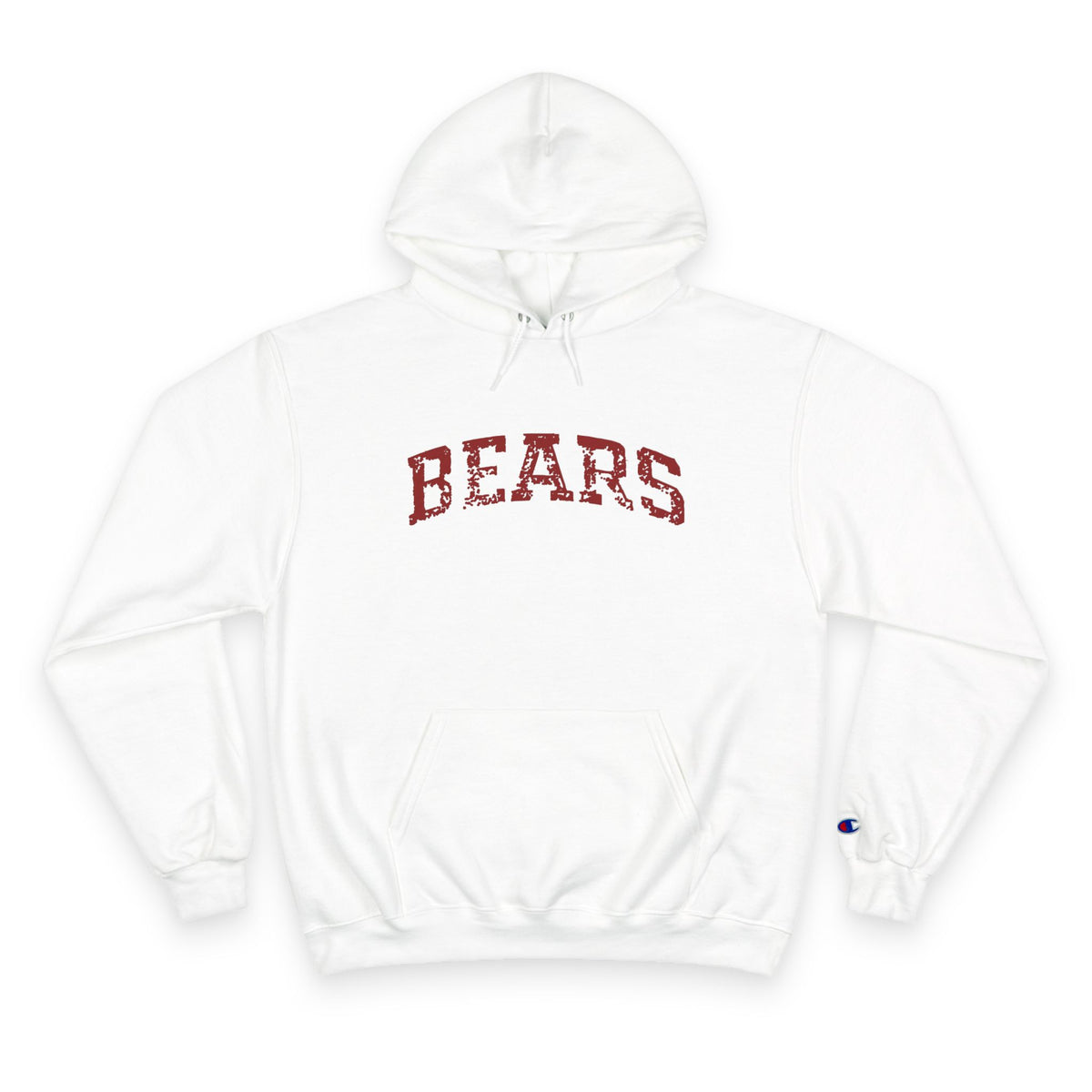 Chittenango Distressed Bears Hoodie - Champion