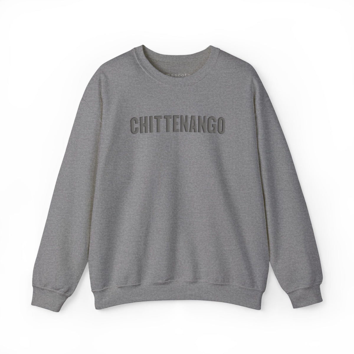 Chittenango Puff Print Lettering Sweatshirt