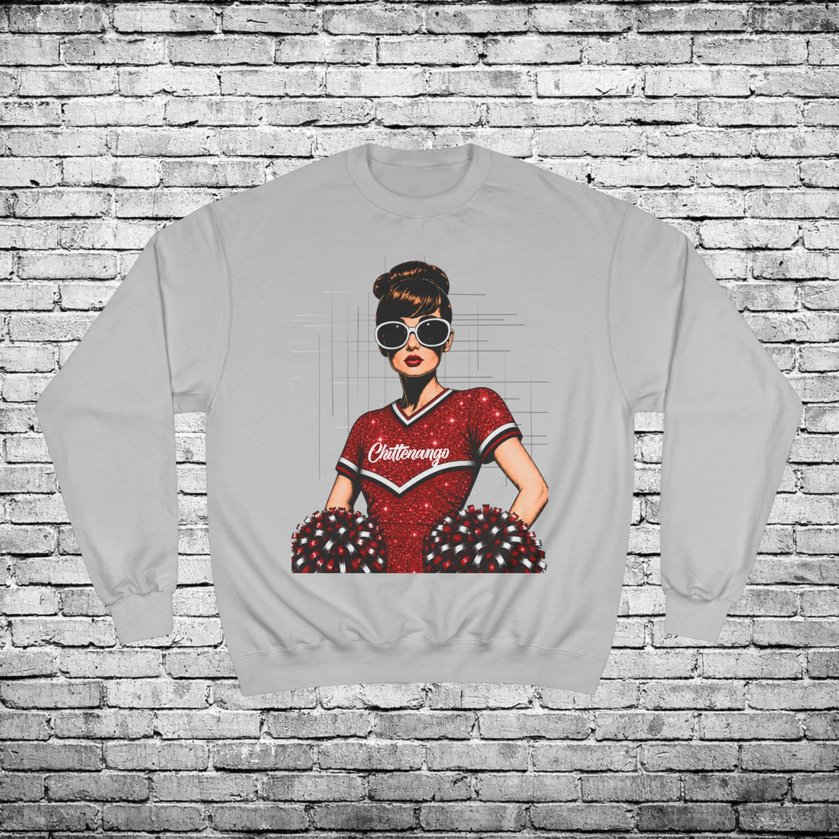 Chittenango Cheerleader Sweatshirt. - Comfort Colors