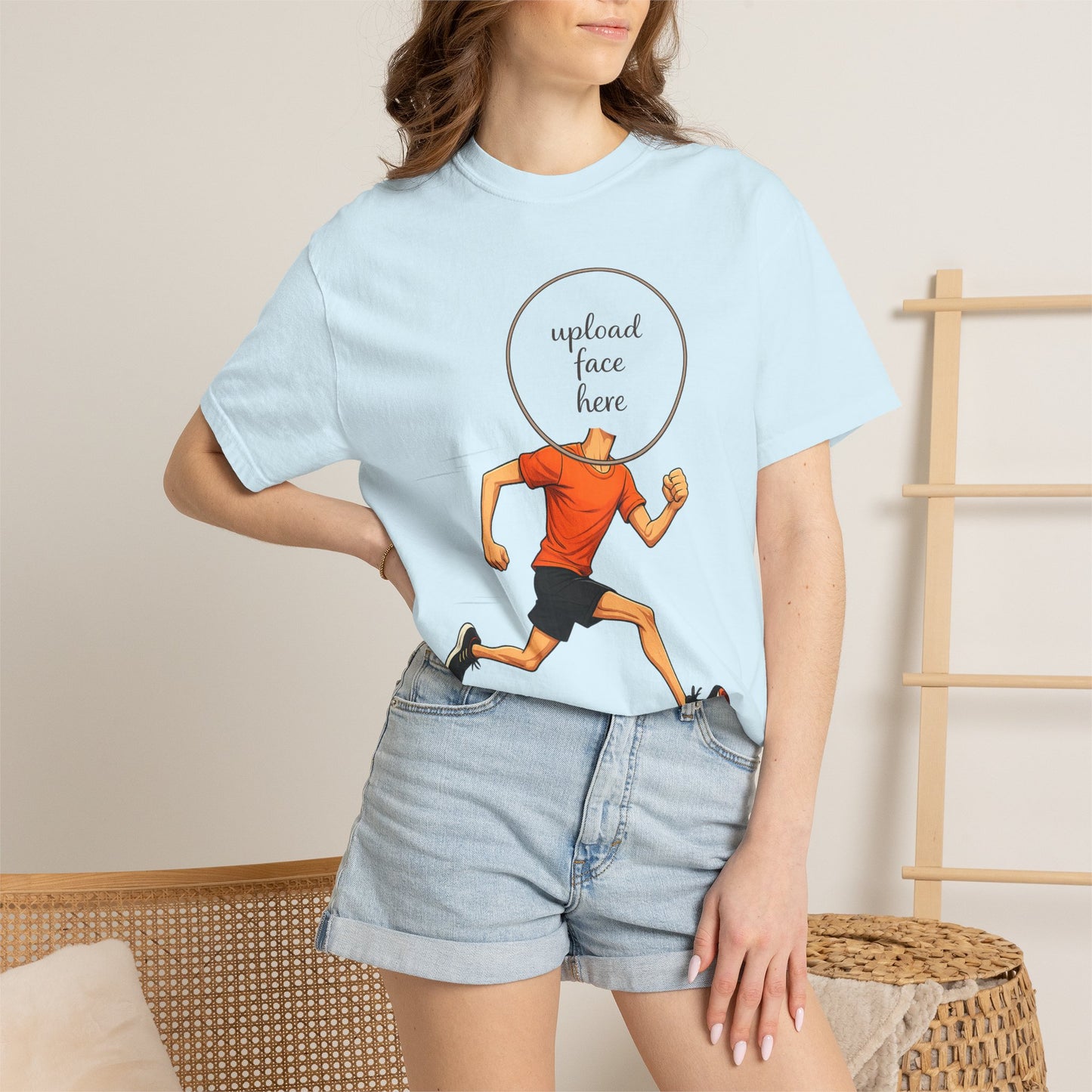 Custom Activity - Runner Caricature T - Comfort Colors Brand