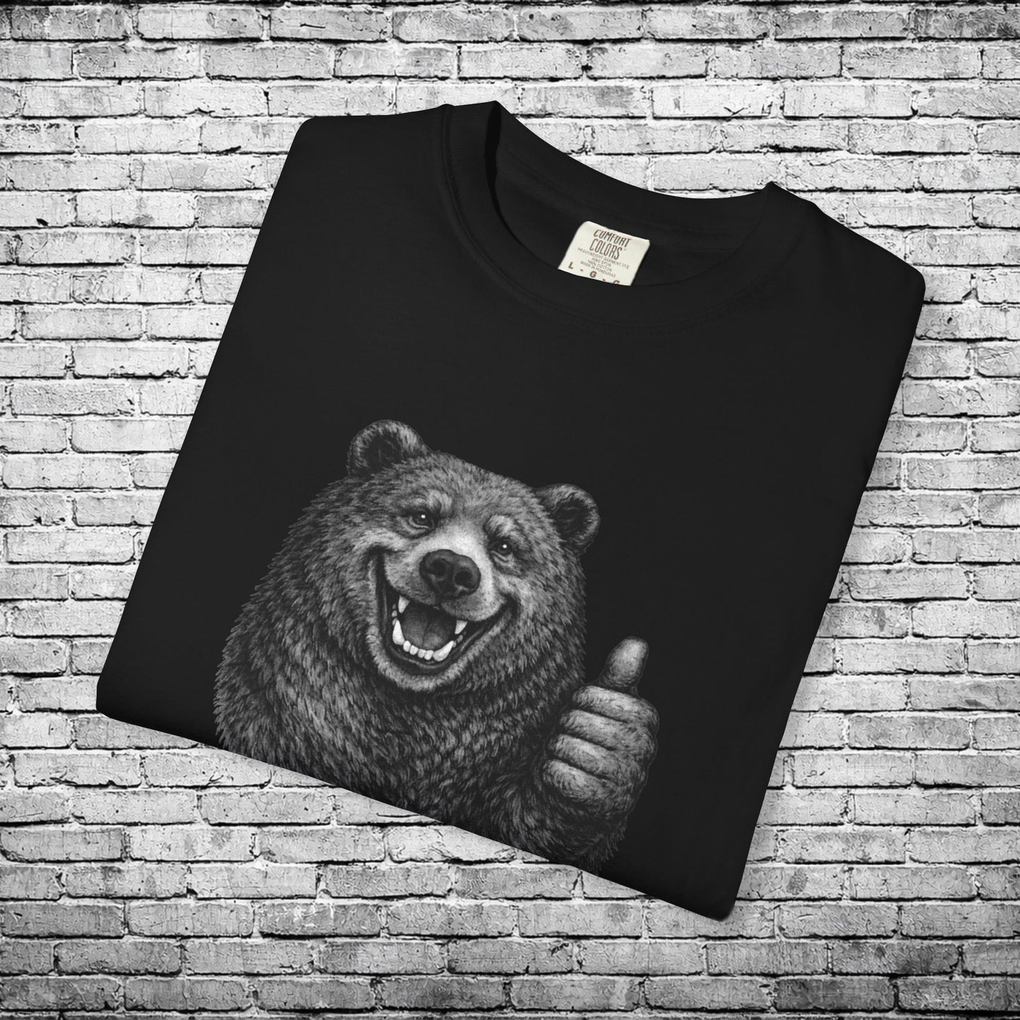 Chittenango Bear Thumbs Up T (Comfort Colors Brand)