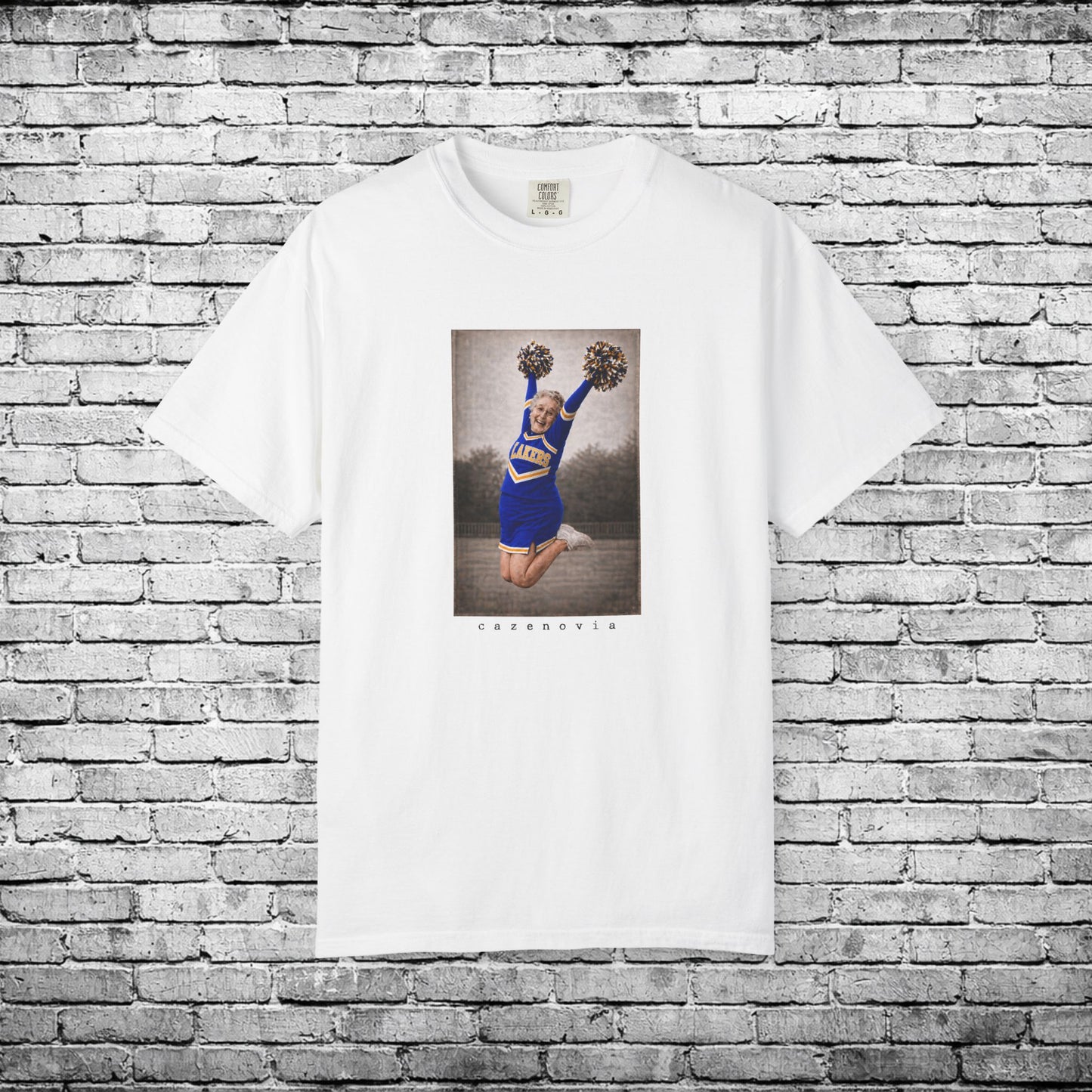 Cazenovia Cheerleader T - Comfort Colors Brand
