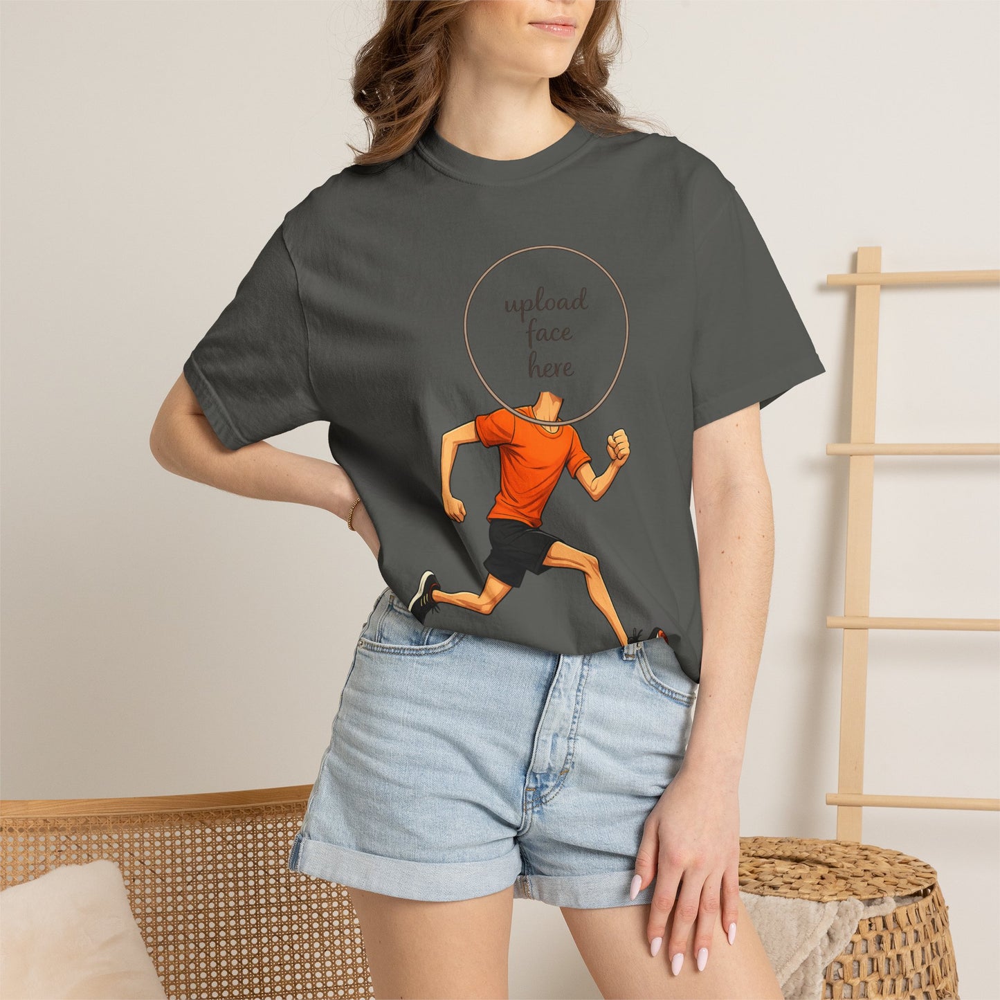 Custom Activity - Runner Caricature T - Comfort Colors Brand
