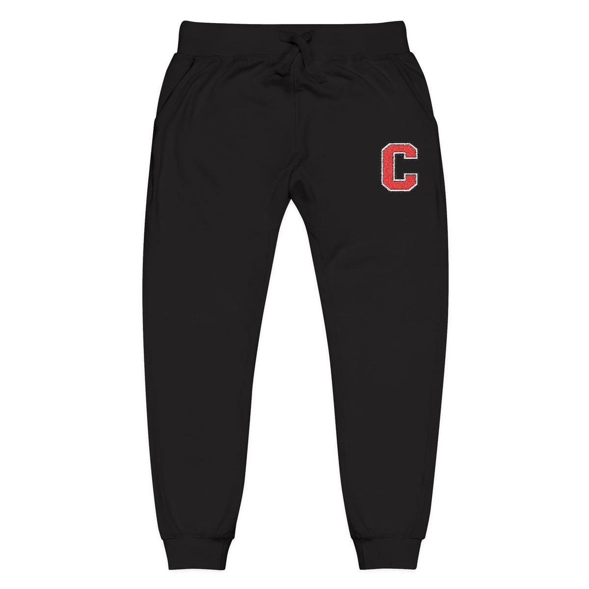 Chittenango Embroidered Letter C Fleece Sweatpants - Cotton Heritage