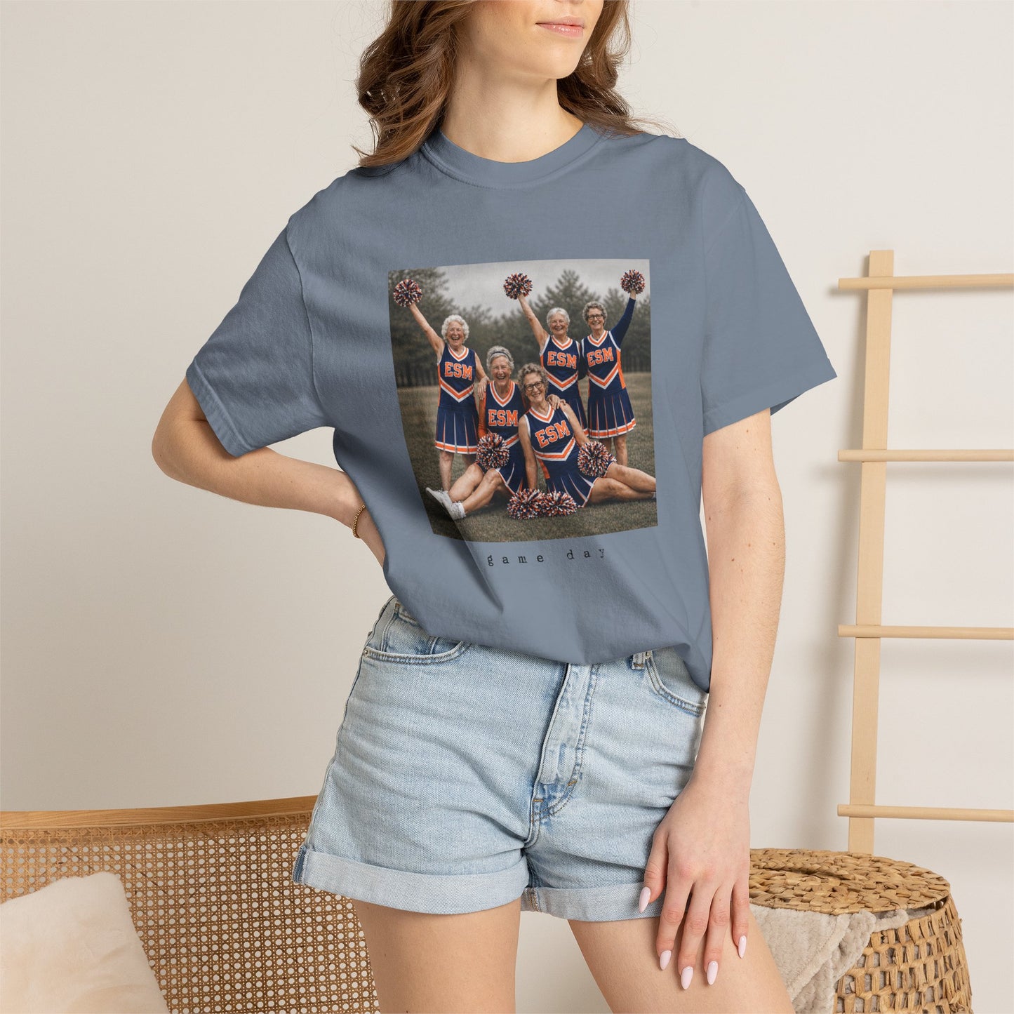 ESM Cheer Squad T - Comfort Colors Brand