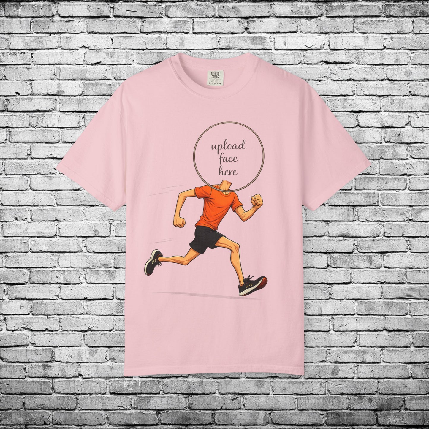 Custom Activity - Runner Caricature T - Comfort Colors Brand