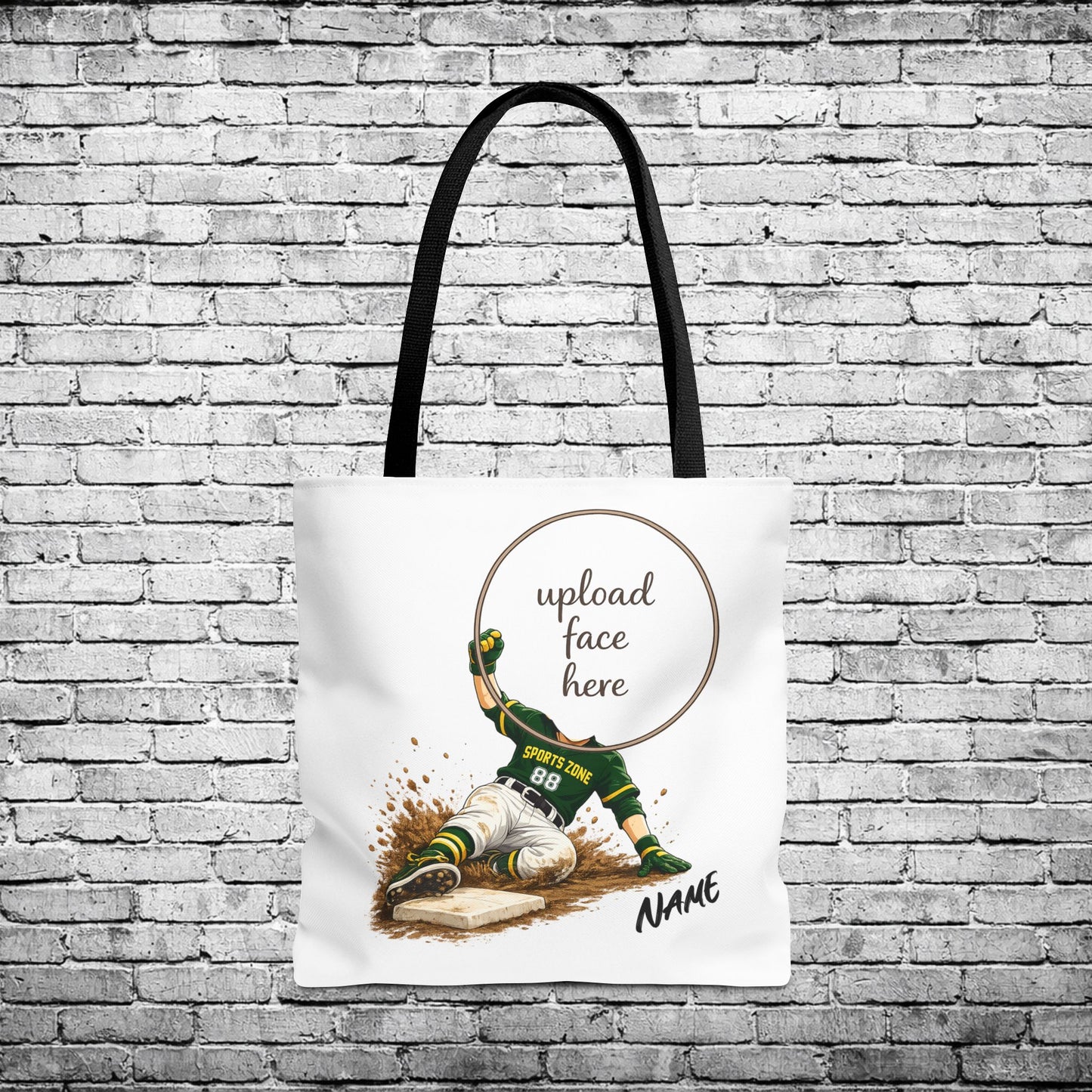 Sports Zone Custom Caricature Tote Bag