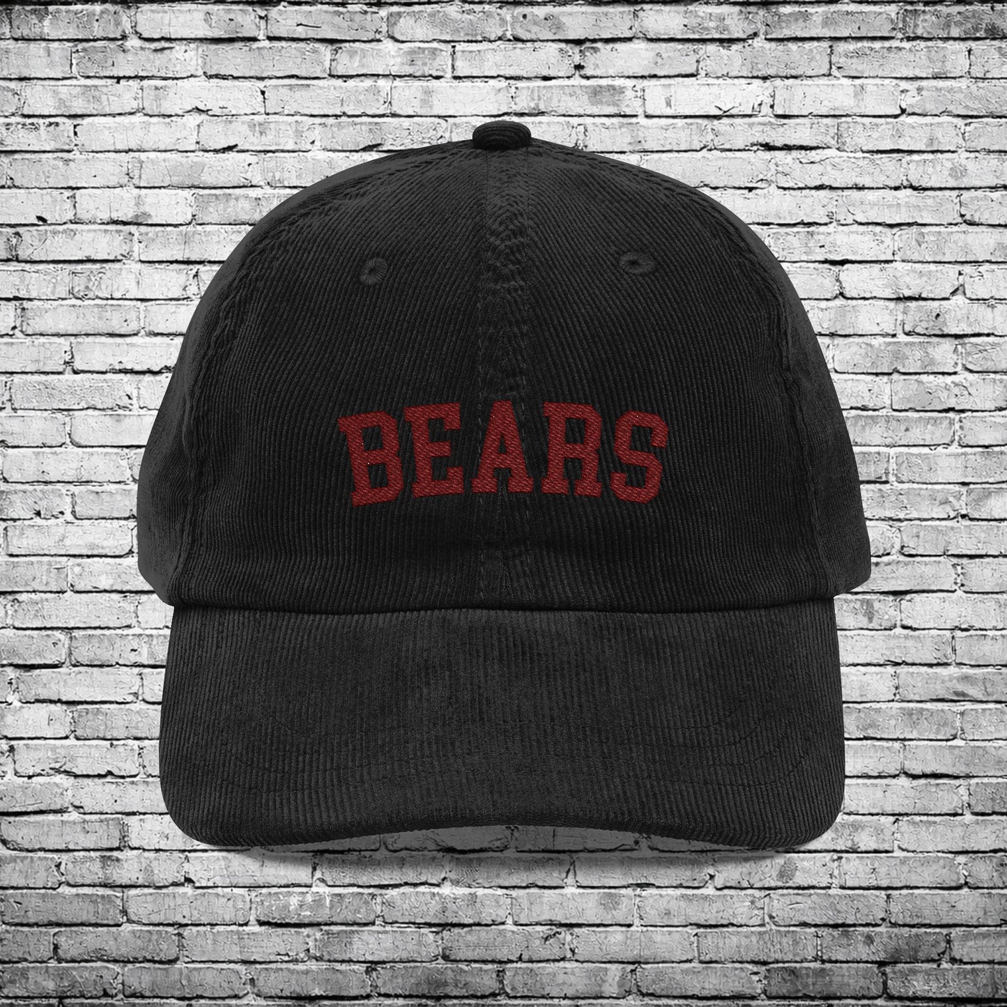 Chittenango Corduroy Bears Cap — Embroidered