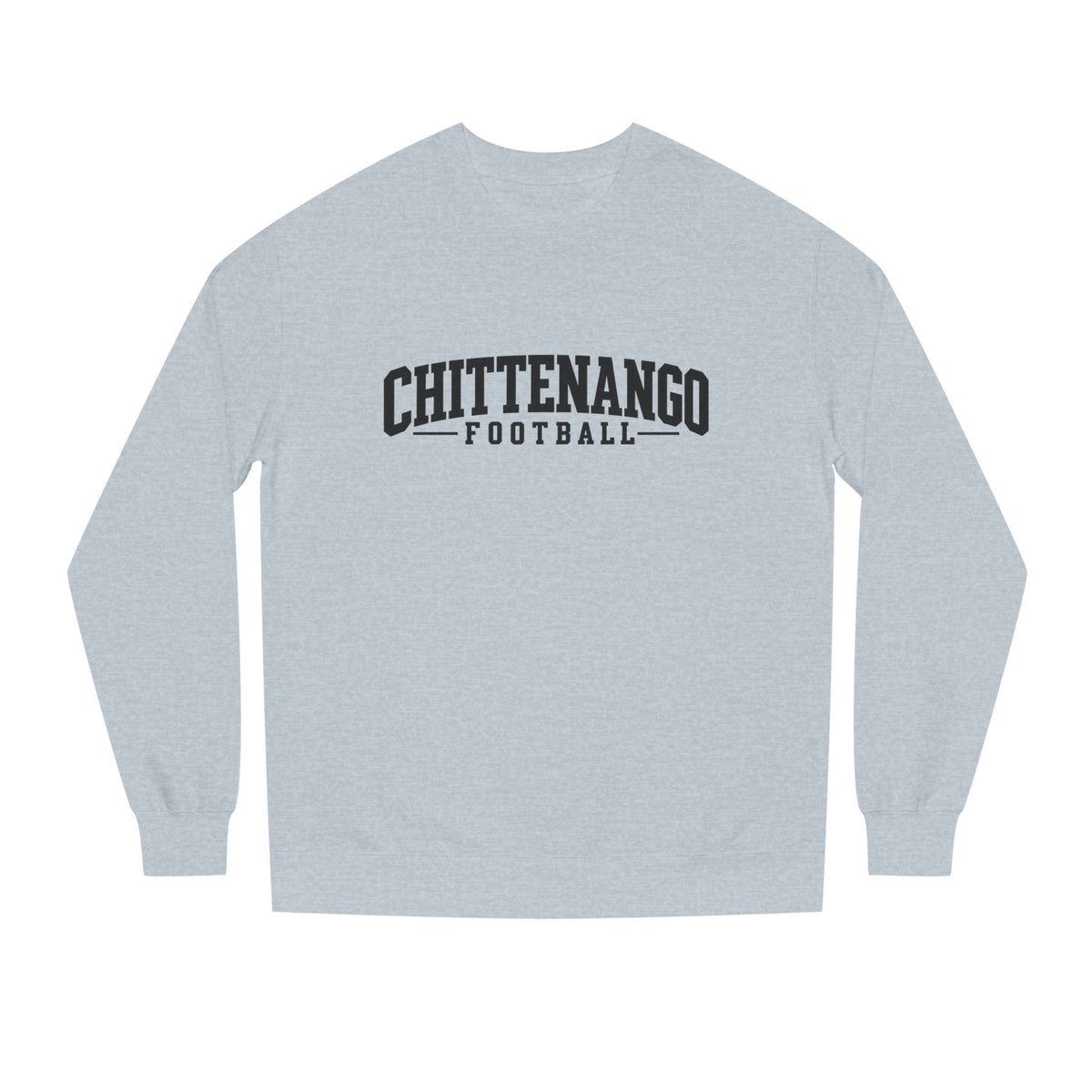 Custom Chittenango Football Personalized Last Name & Number Sweatshirt - Independent Trading Co. Brand