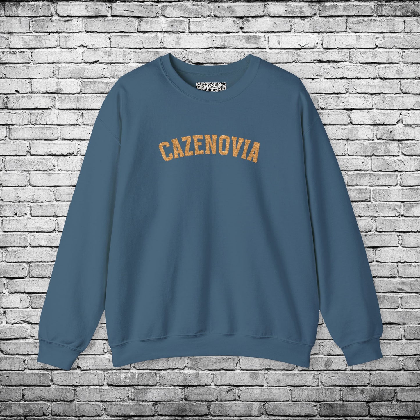 Cazenovia Gold Embroidered Sweatshirt