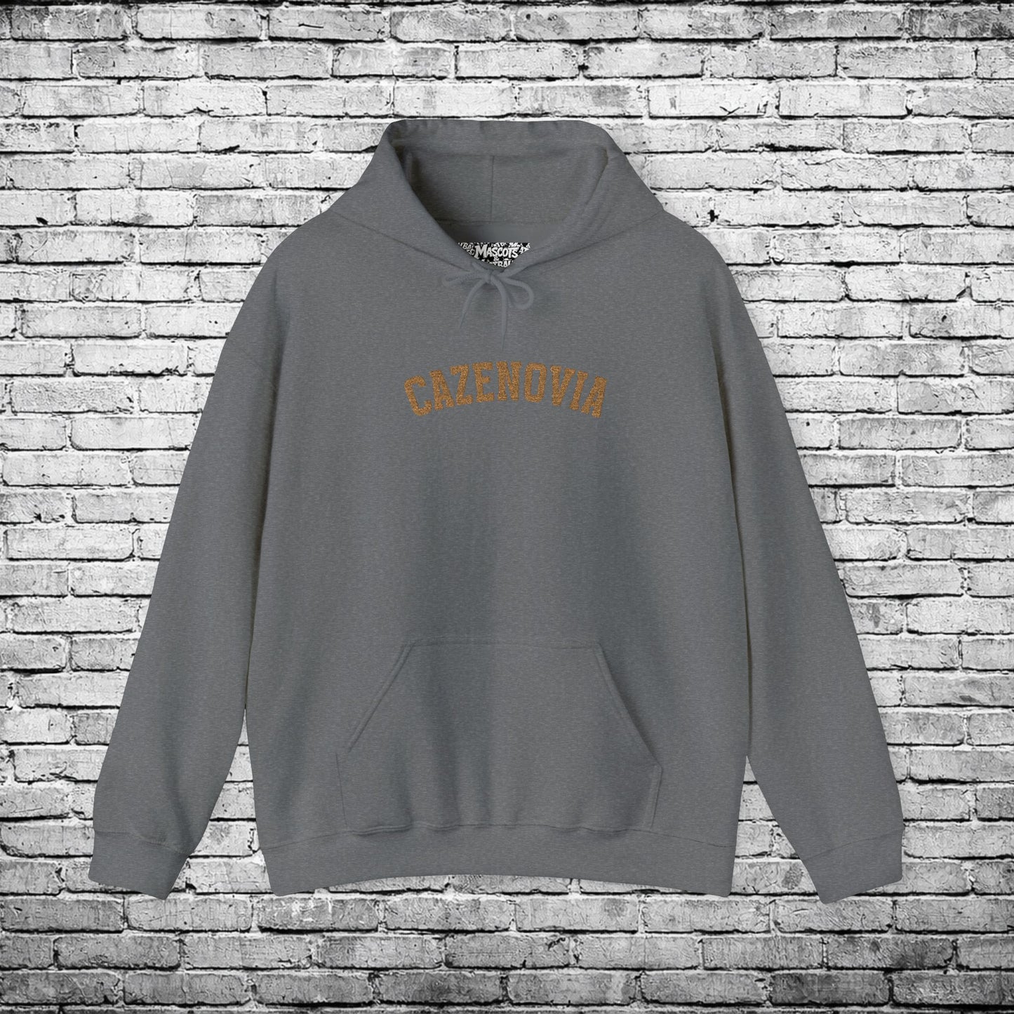 Cazenovia Gold Embroidered Hoodie
