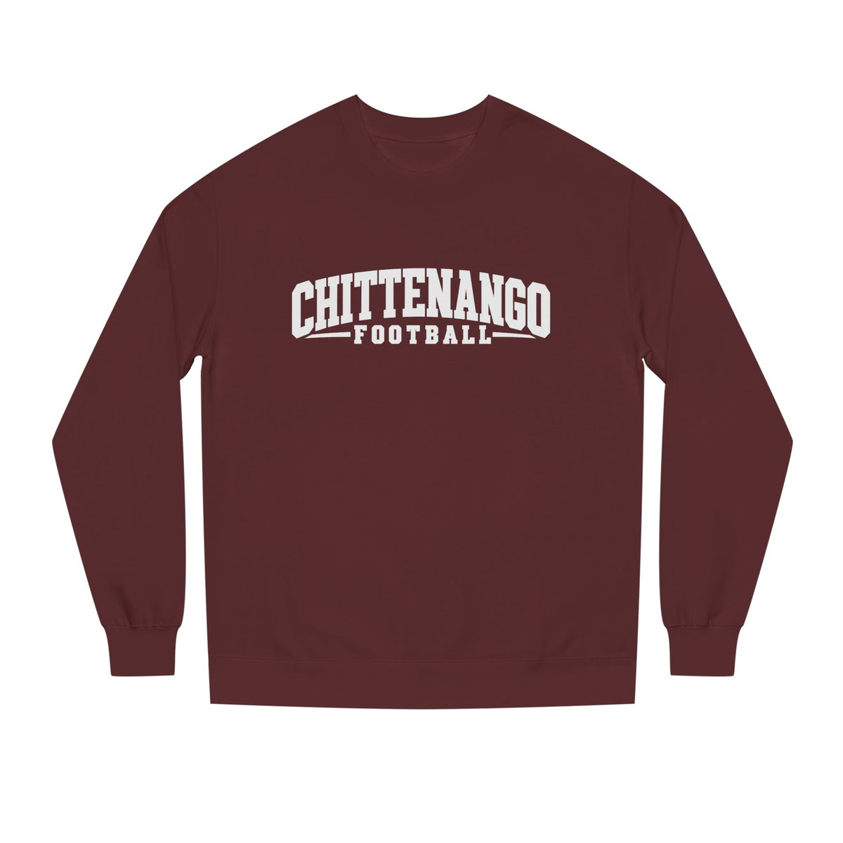 Custom Chittenango Football Personalized Last Name & Number Sweatshirt - Independent Trading Co. Brand