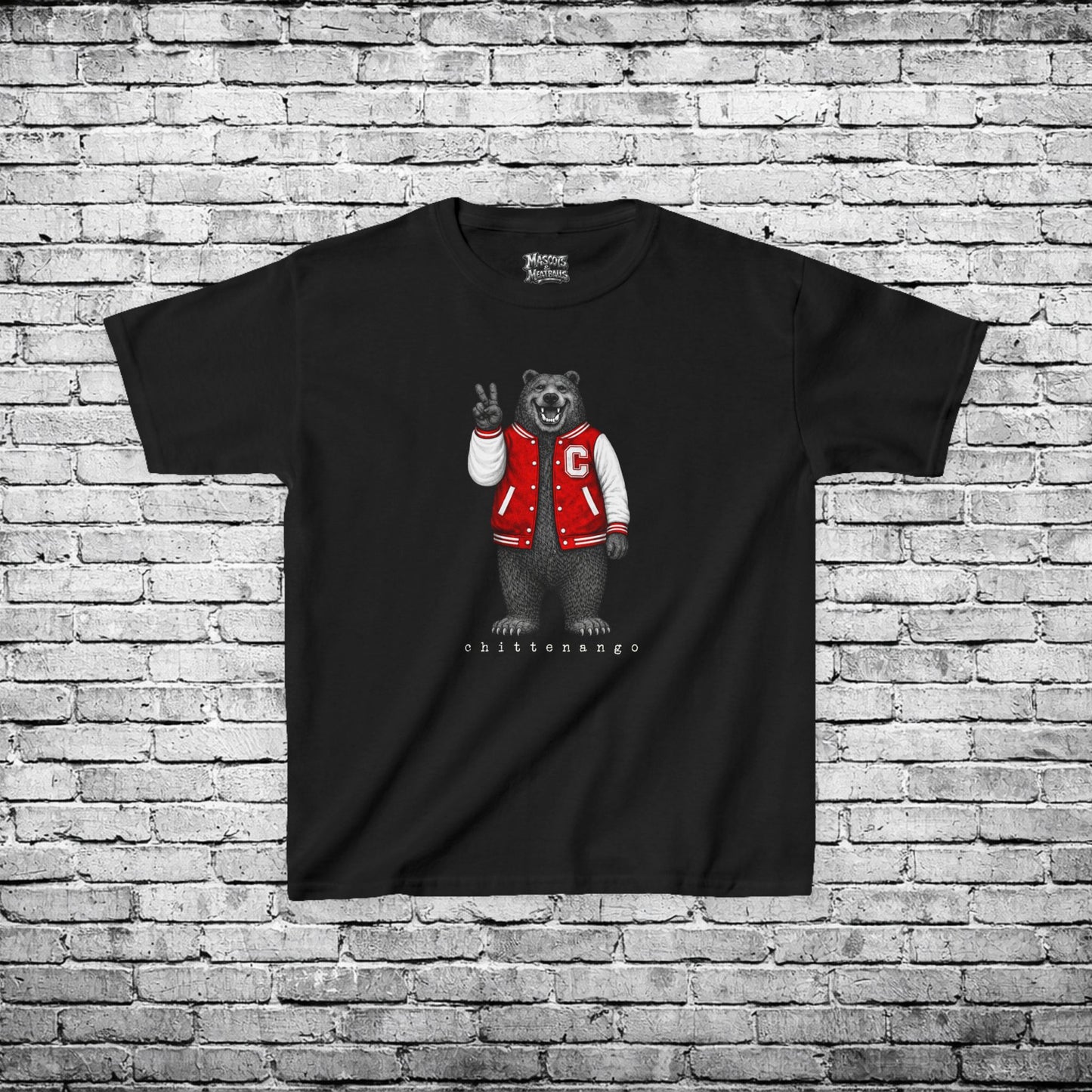 Chittenango Peace Bear Kids T