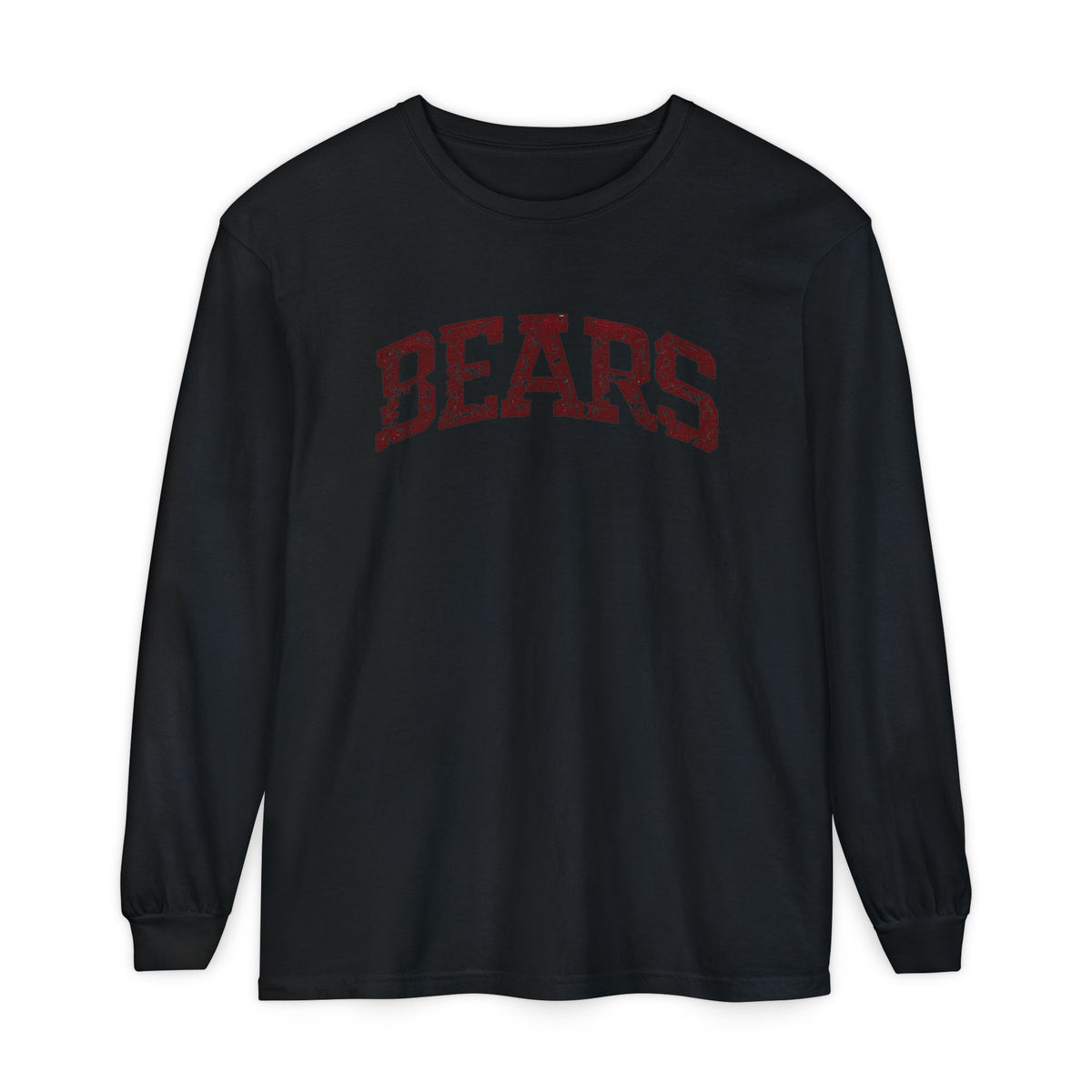 Copy of Chittenango Distressed BEARS Long Sleeve T - Comfort Colors
