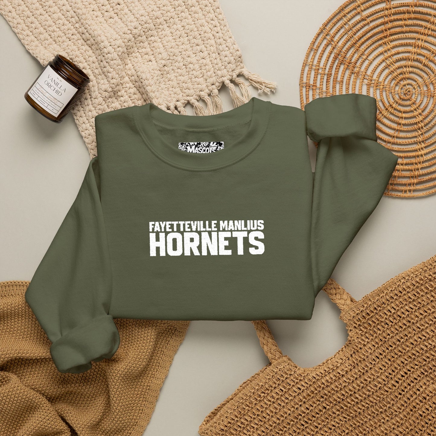 Copy of Fayetteville Manlius Hornets II Embroidered Sweatshirt