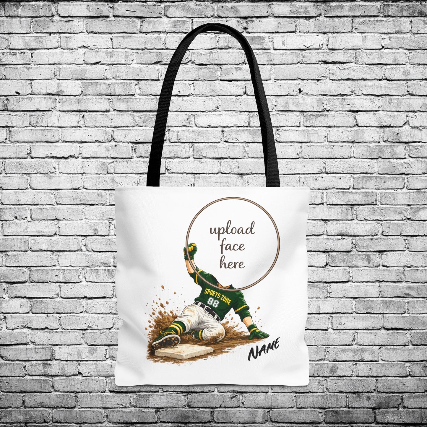 Sports Zone Custom Caricature Tote Bag