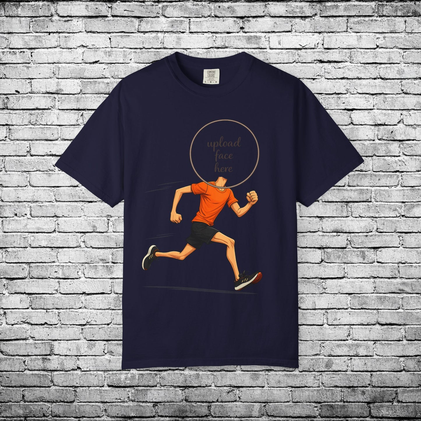 Custom Activity - Runner Caricature T - Comfort Colors Brand