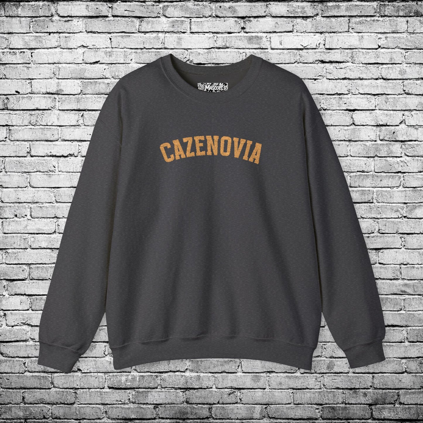 Cazenovia Gold Embroidered Sweatshirt