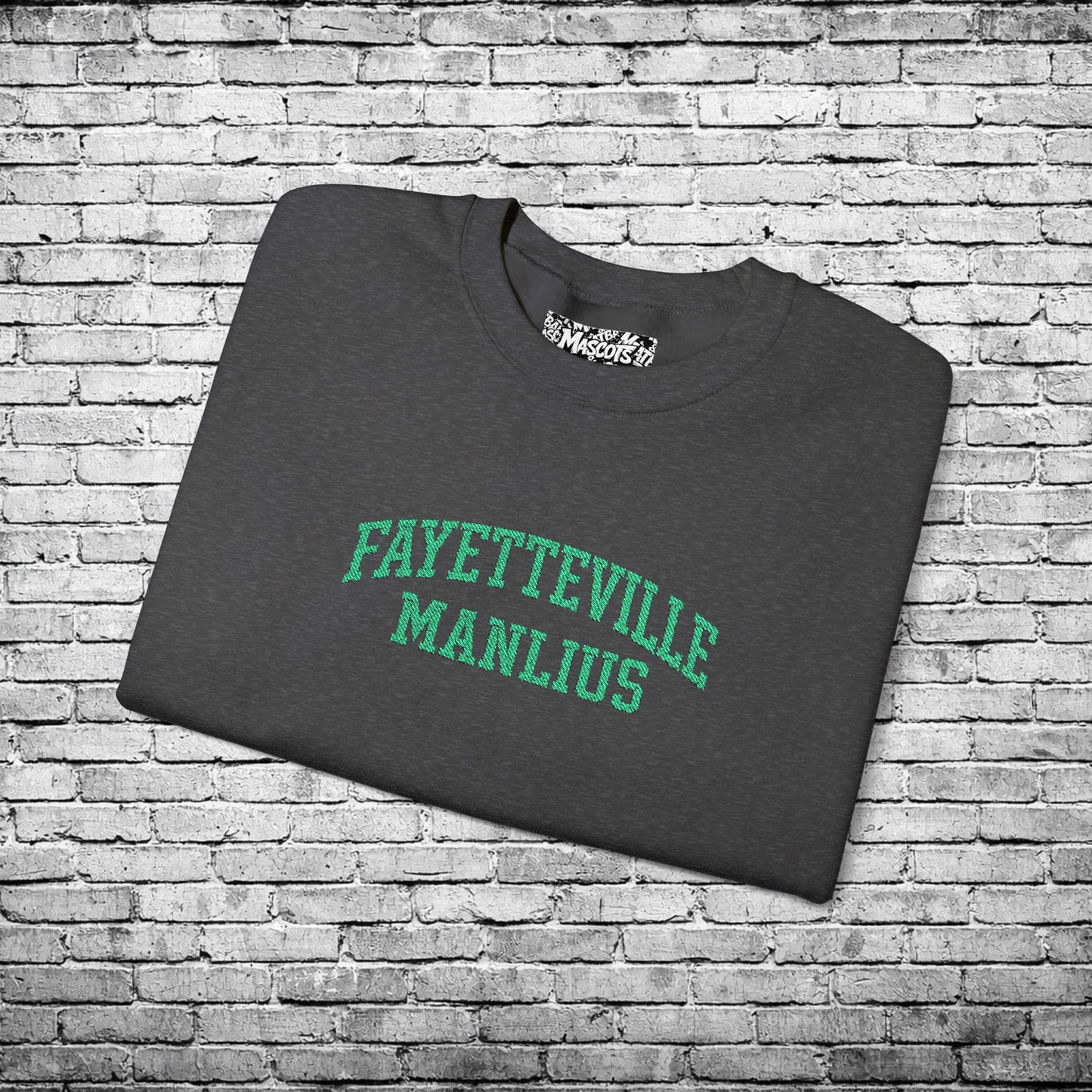 Fayetteville Manlius Green Embroidered Sweatshirt