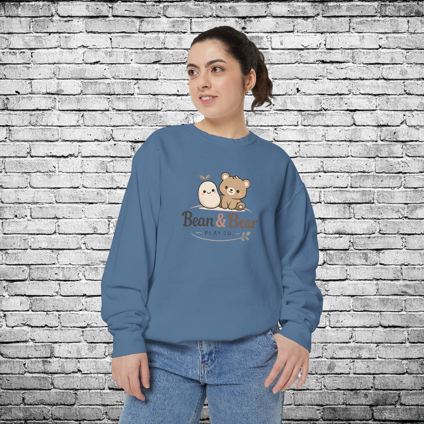 Special Order Bean and Bear Sweatshirt Comfort Colors