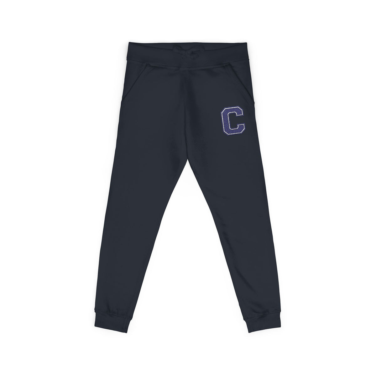Cazenovia Embroidered Letter C Fleece Sweatpants - Cotton Heritage