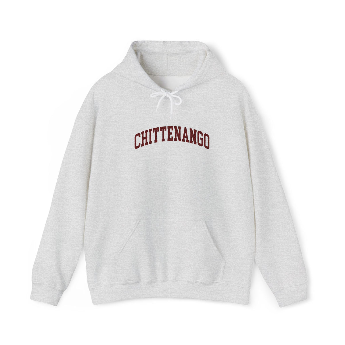 Chittenango (Red) Embroidered Hoodie