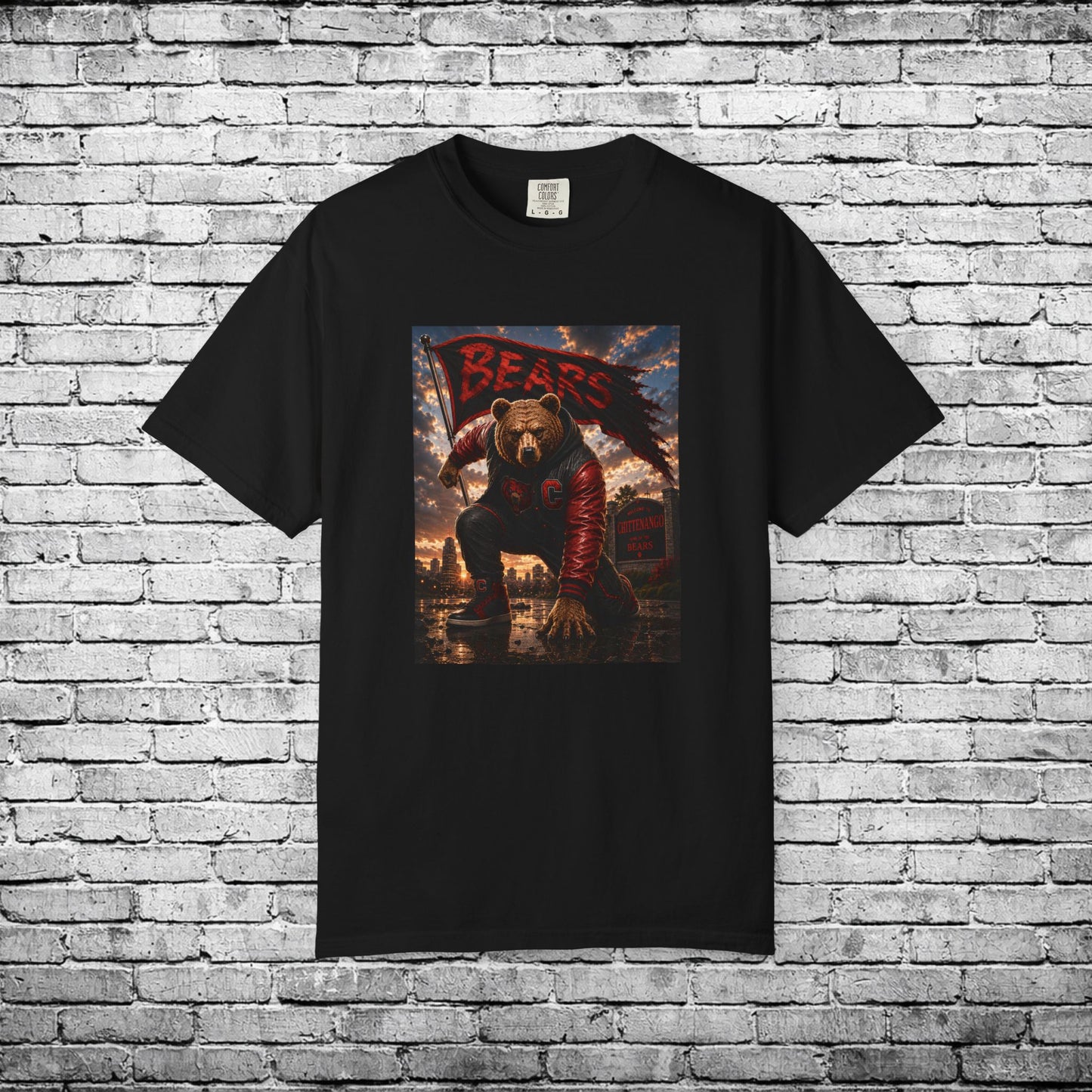 Chittenango Superhero Bear T - Comfort Colors Brand