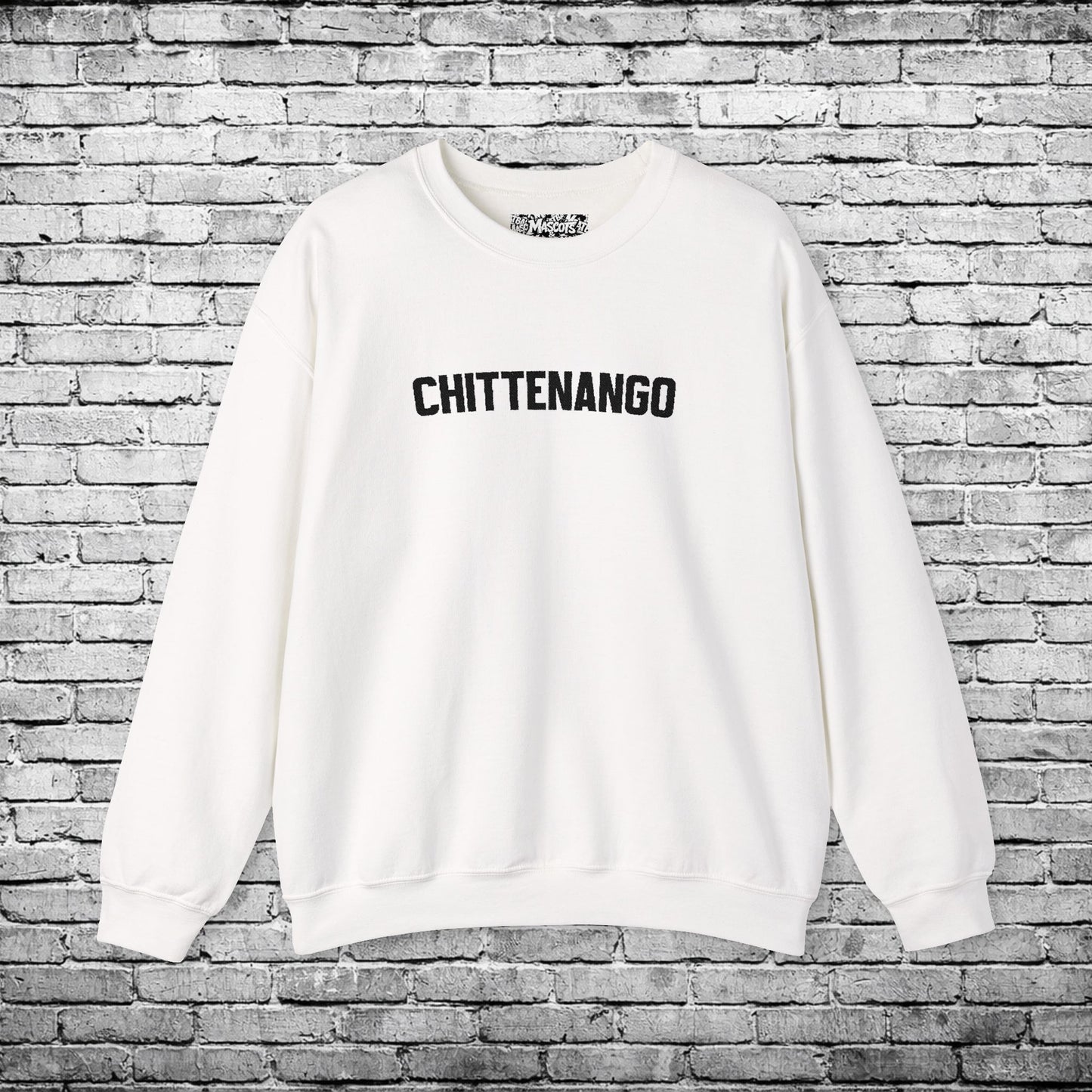 Chittenango Black Embroidered Sweatshirt